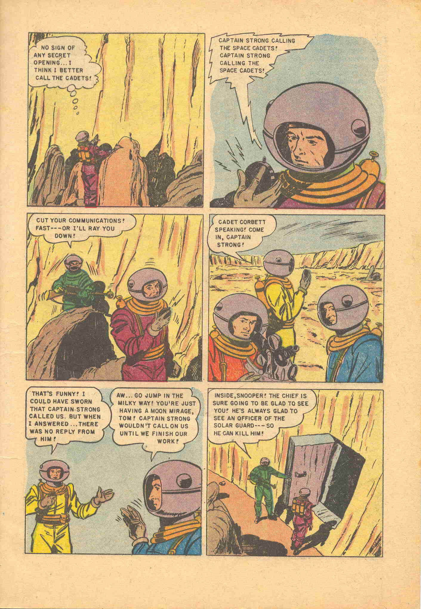 Read online Tom Corbett, Space Cadet comic -  Issue #5 - 5