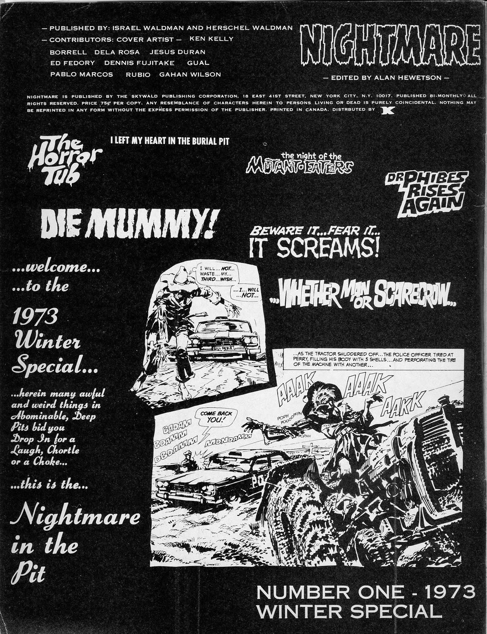 Read online Nightmare (1970) comic -  Issue #11 - 2