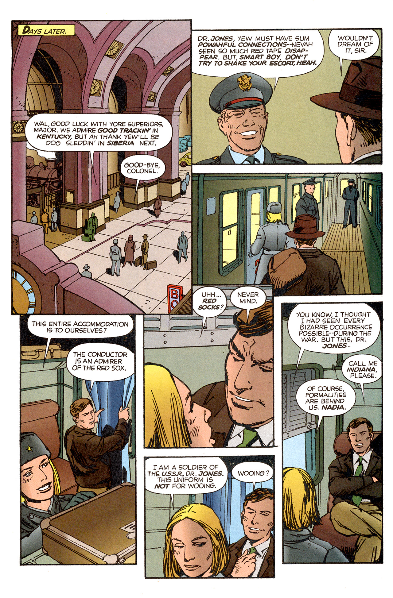 Read online Indiana Jones and the Iron Phoenix comic -  Issue #4 - 25
