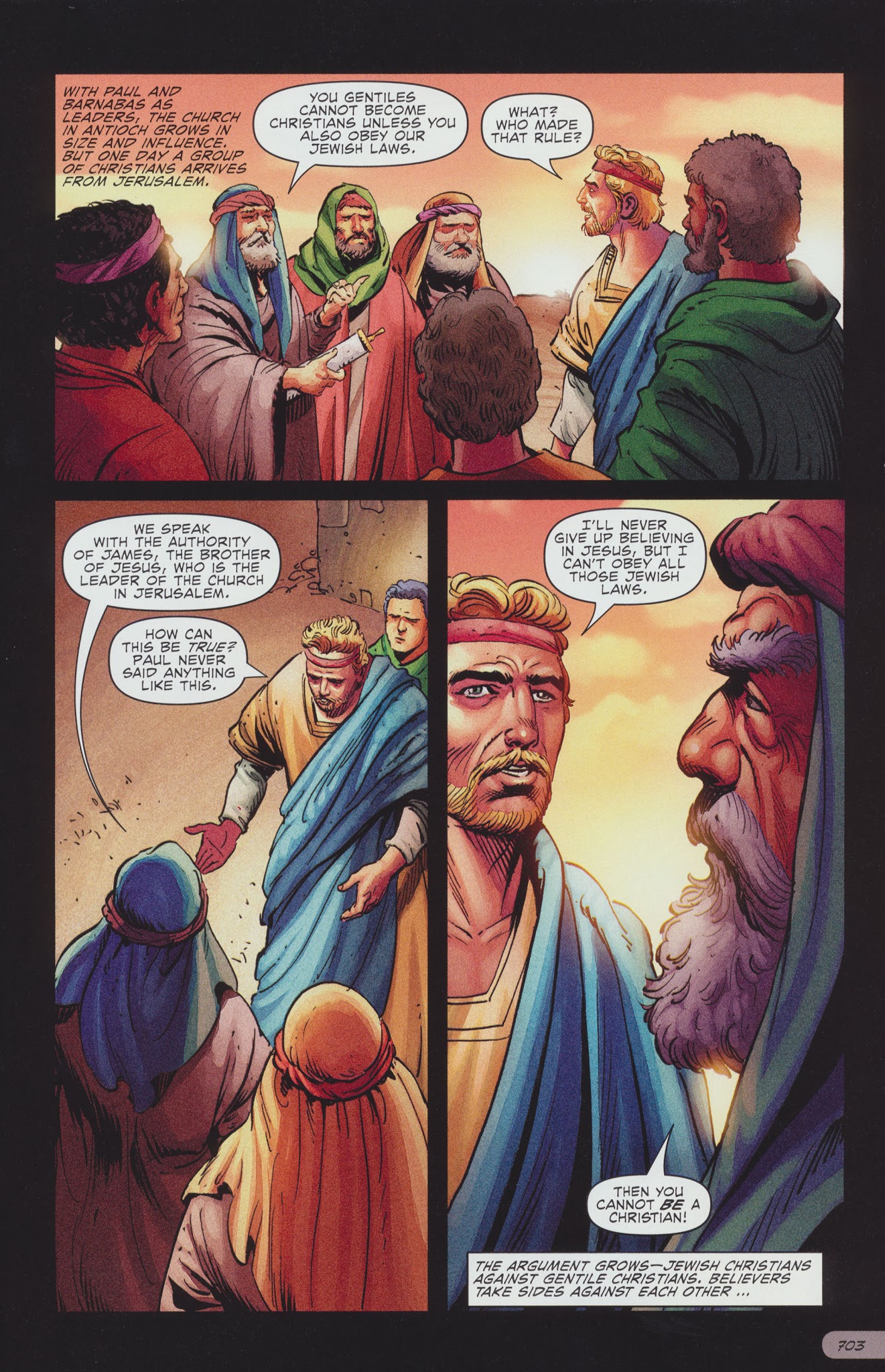 Read online The Action Bible comic -  Issue # TPB 2 - 326