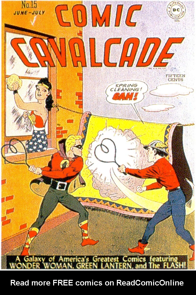 Read online Comic Cavalcade comic -  Issue #15 - 1