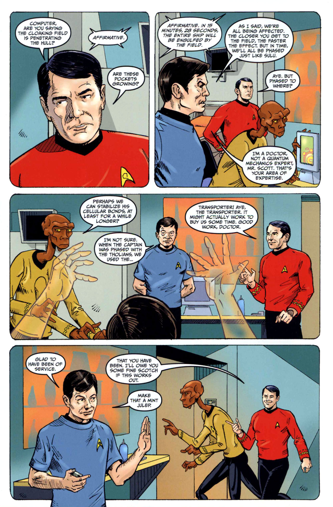 Read online Star Trek Year Four: The Enterprise Experiment comic -  Issue #1 - 18