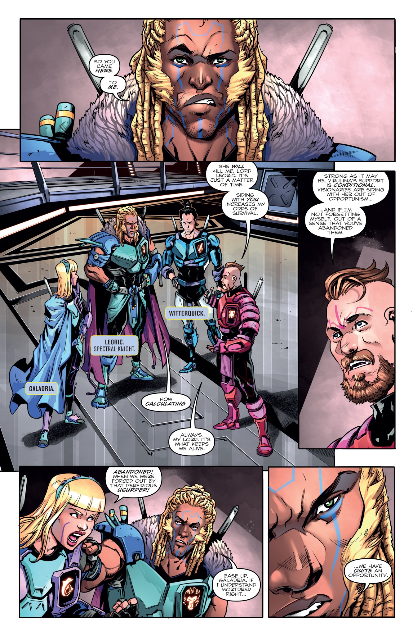 Read online Transformers vs. Visionaries comic -  Issue #3 - 8
