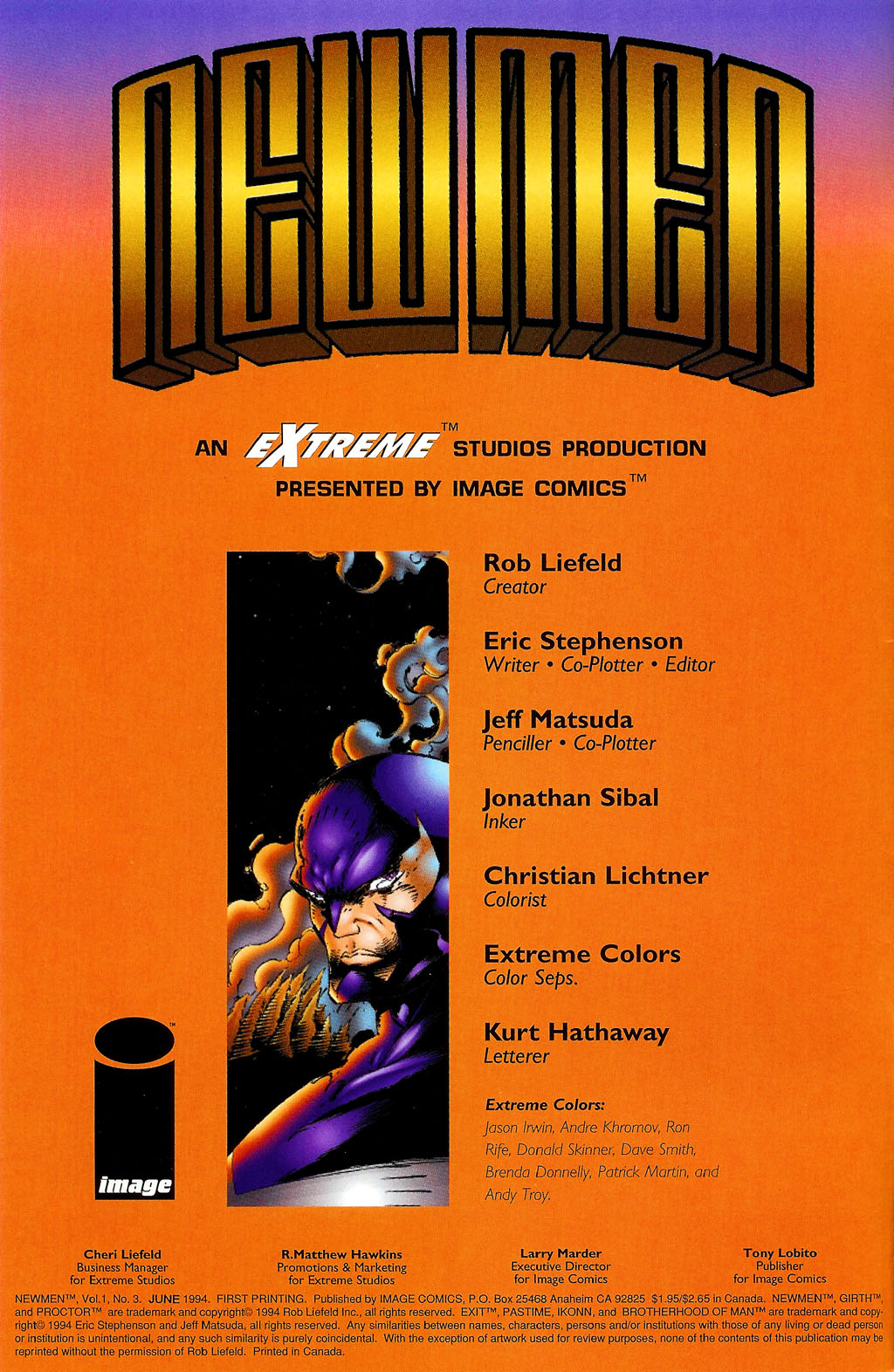 Read online NewMen comic -  Issue #3 - 2