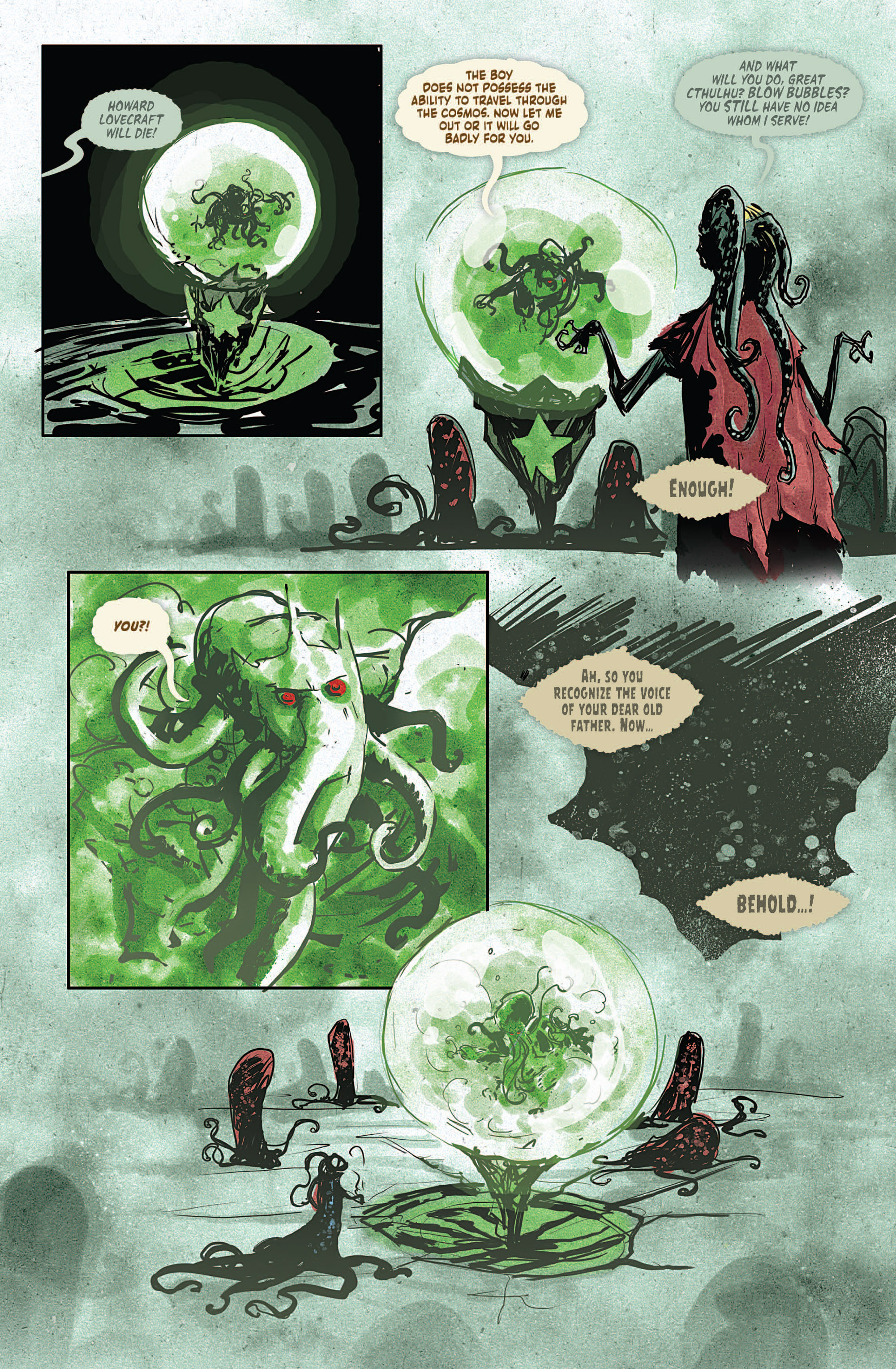 Read online Arcana Studio Presents Howard Lovecraft and the Undersea Kingdom comic -  Issue #2 - 9