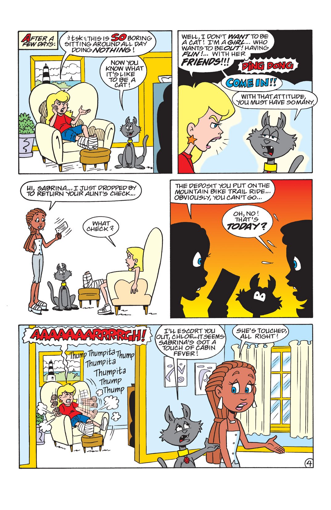 Read online Sabrina the Teenage Witch (2000) comic -  Issue #22 - 5