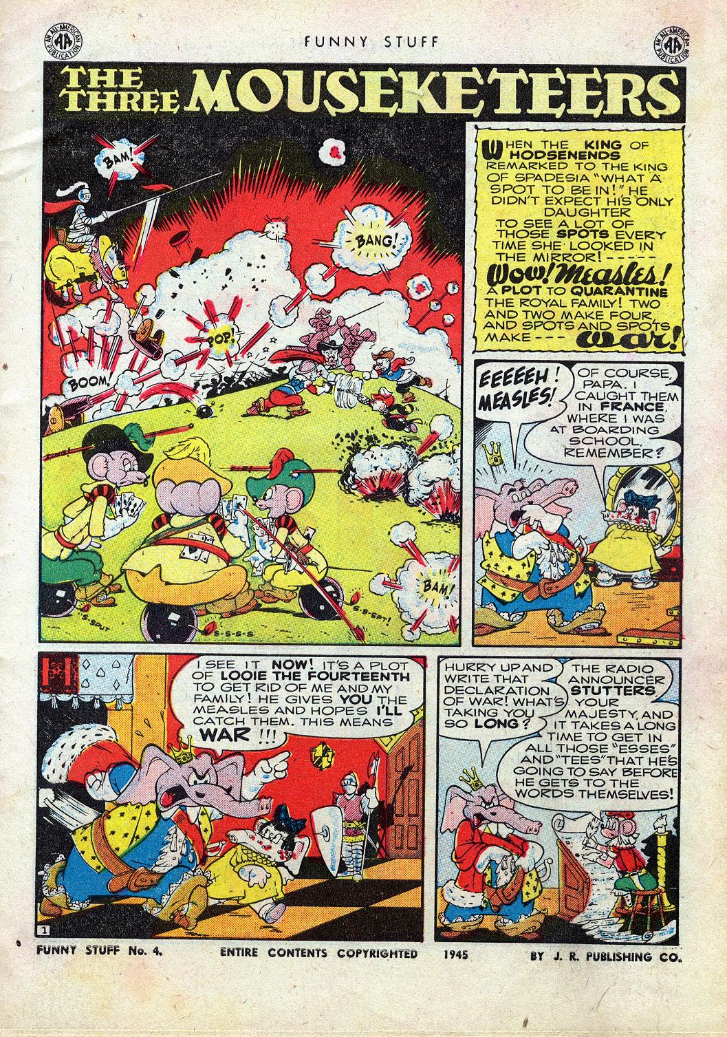 Read online Funny Stuff comic -  Issue #4 - 4
