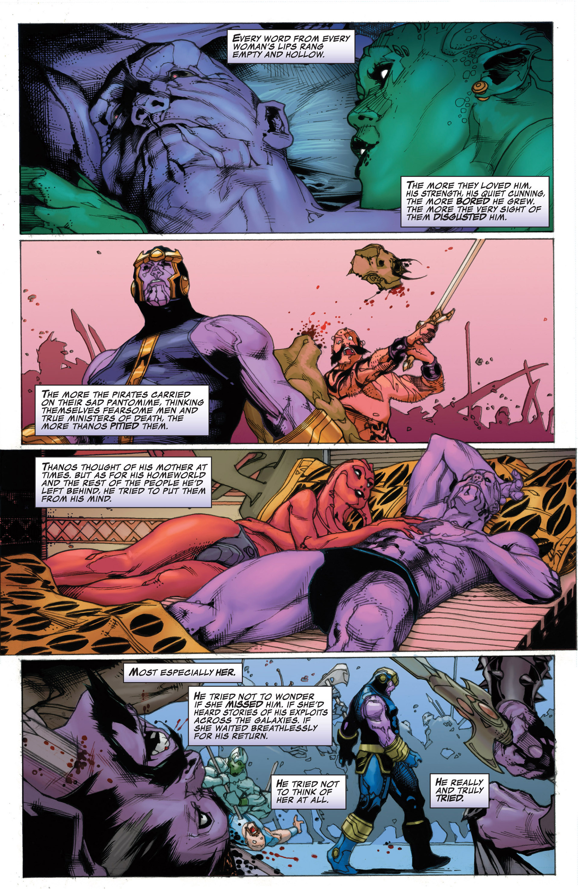 Read online Thanos Rising comic -  Issue #3 - 12