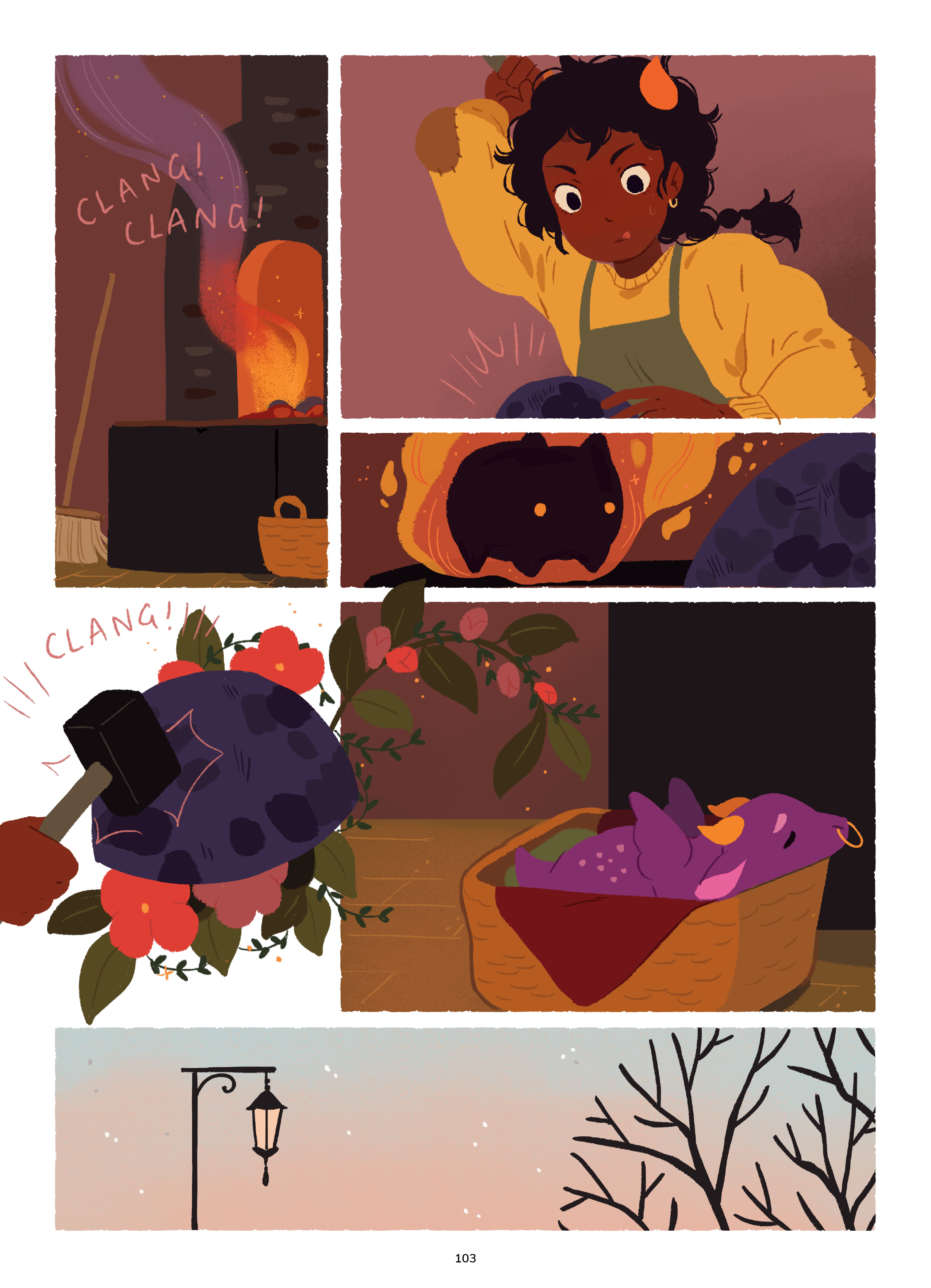 Read online The Tea Dragon Series comic -  Issue # The Tea Dragon Tapestry - 104