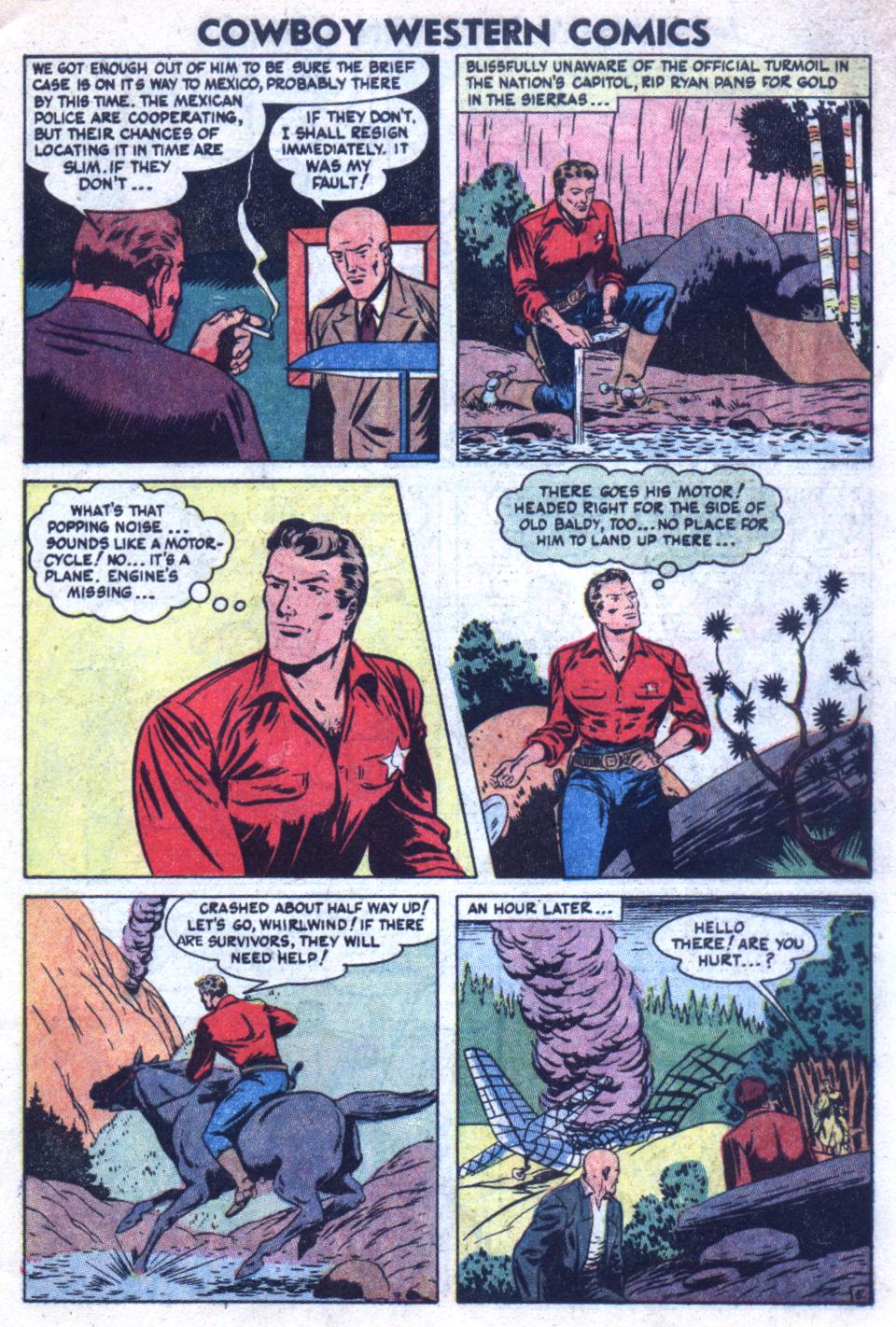 Read online Cowboy Western Comics (1953) comic -  Issue #46 - 7