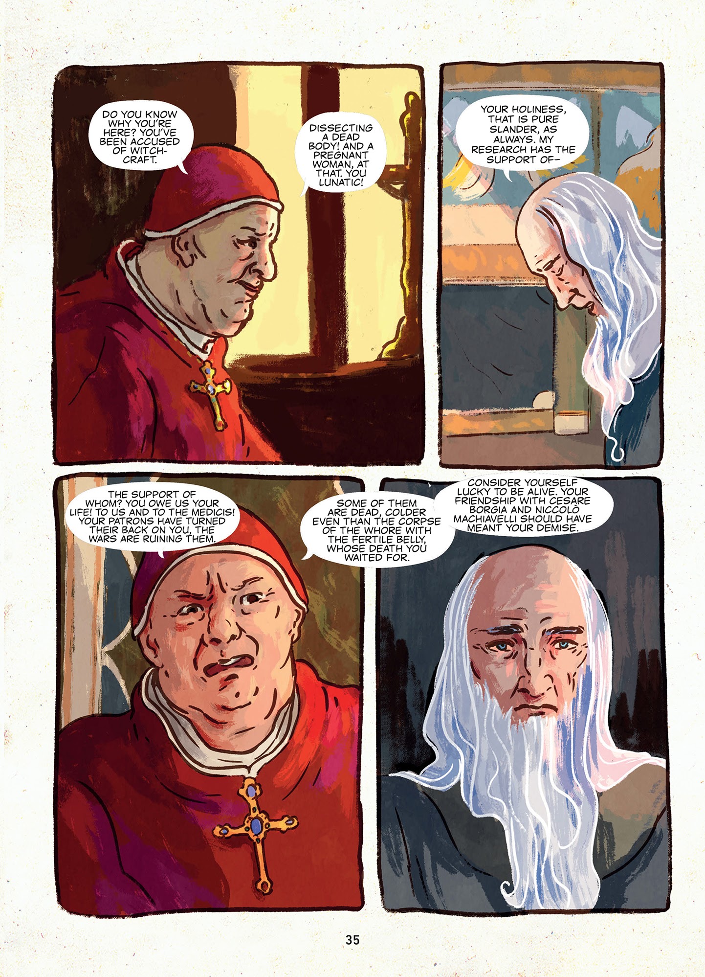 Read online Leonardo Da Vinci: The Renaissance of the World comic -  Issue # TPB - 36