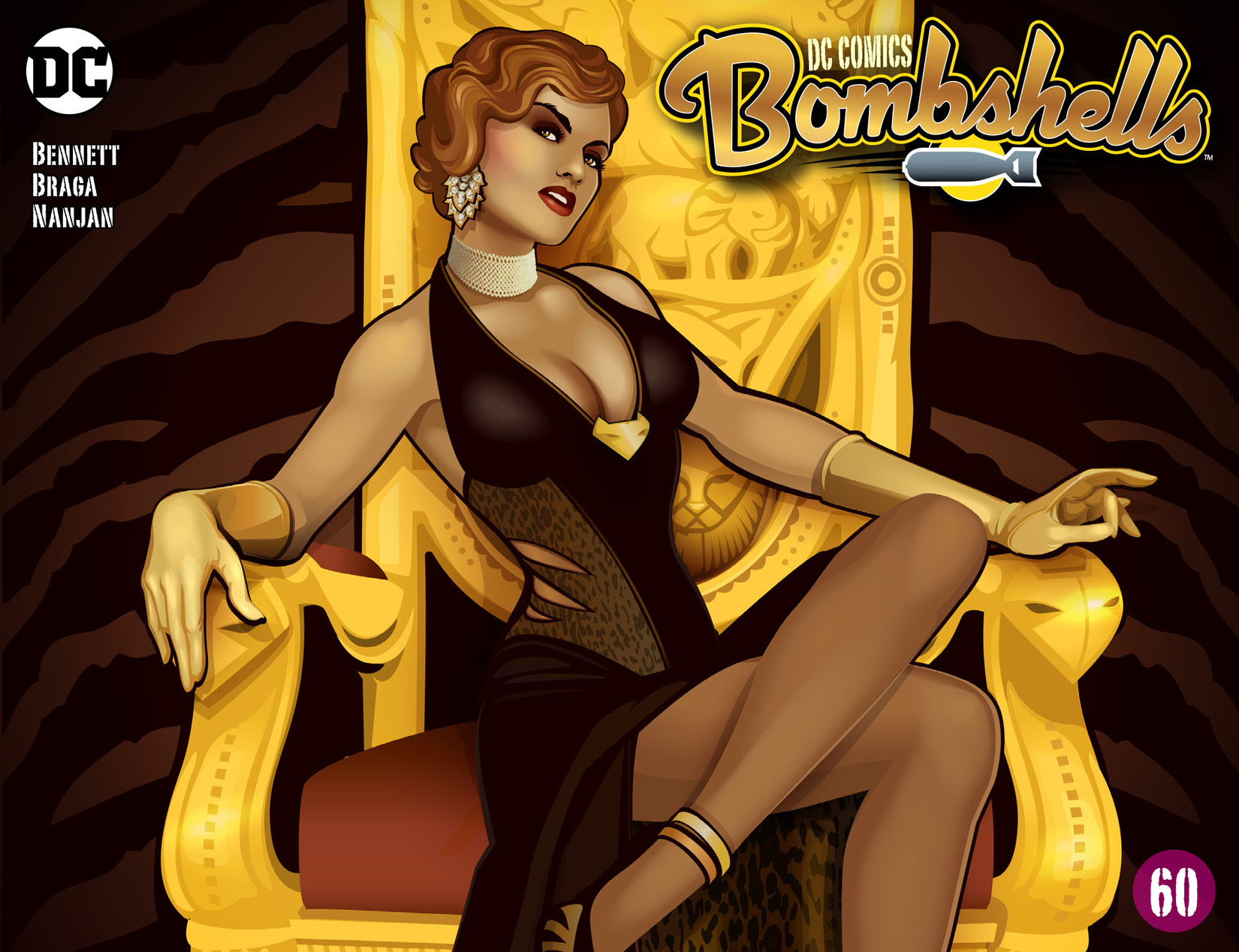 Read online DC Comics: Bombshells comic -  Issue #60 - 1