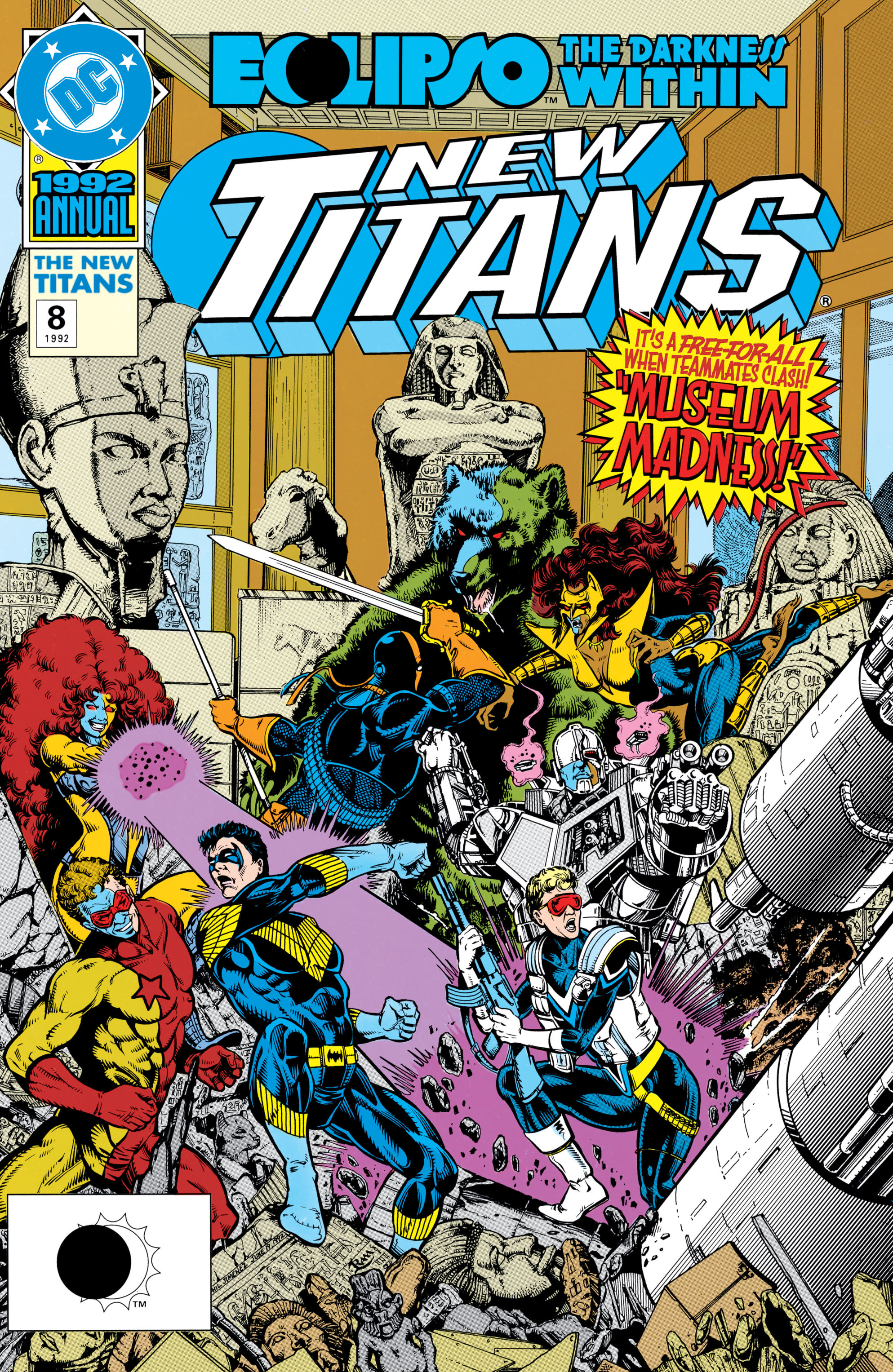 Read online The New Titans (1988) comic -  Issue # _Annual 8 - 1