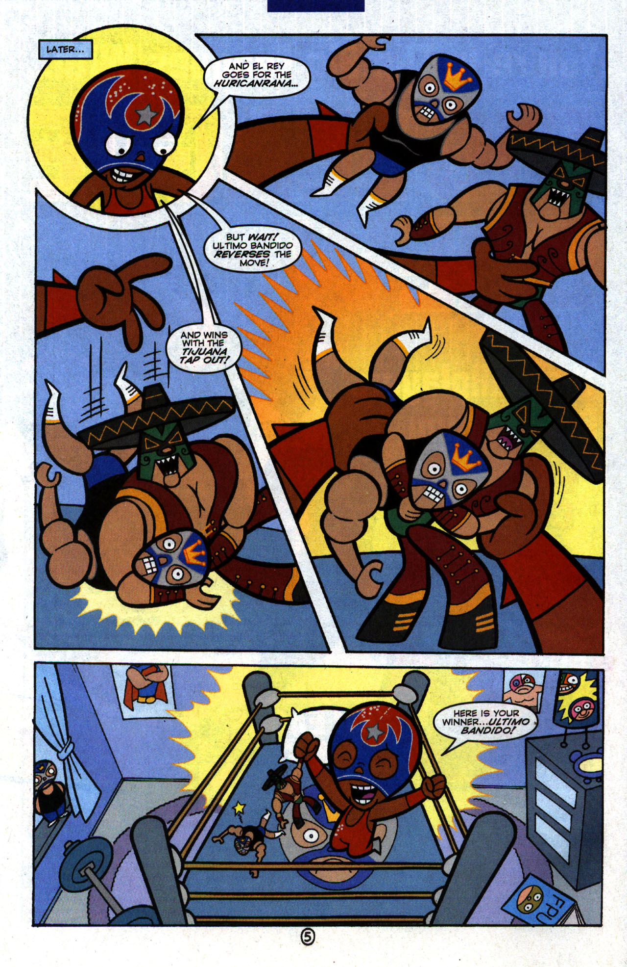 Read online Mucha Lucha comic -  Issue #1 - 6