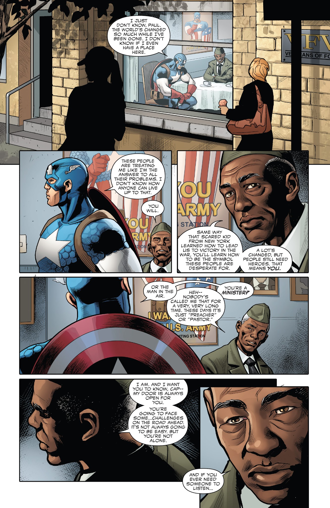 Read online Generations: Sam Wilson Captain America & Steve Rogers Captain America comic -  Issue # Full - 19