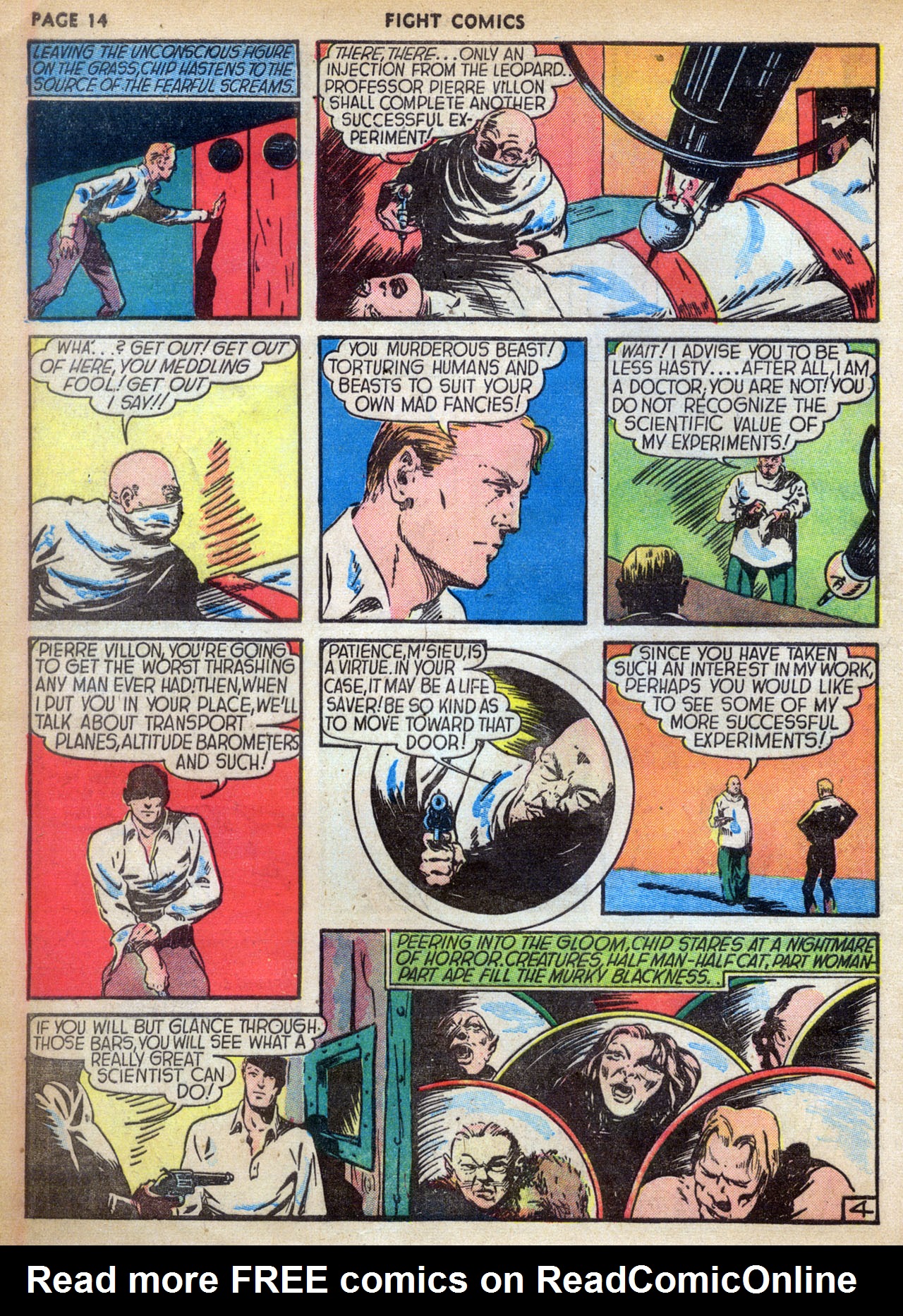 Read online Fight Comics comic -  Issue #8 - 16