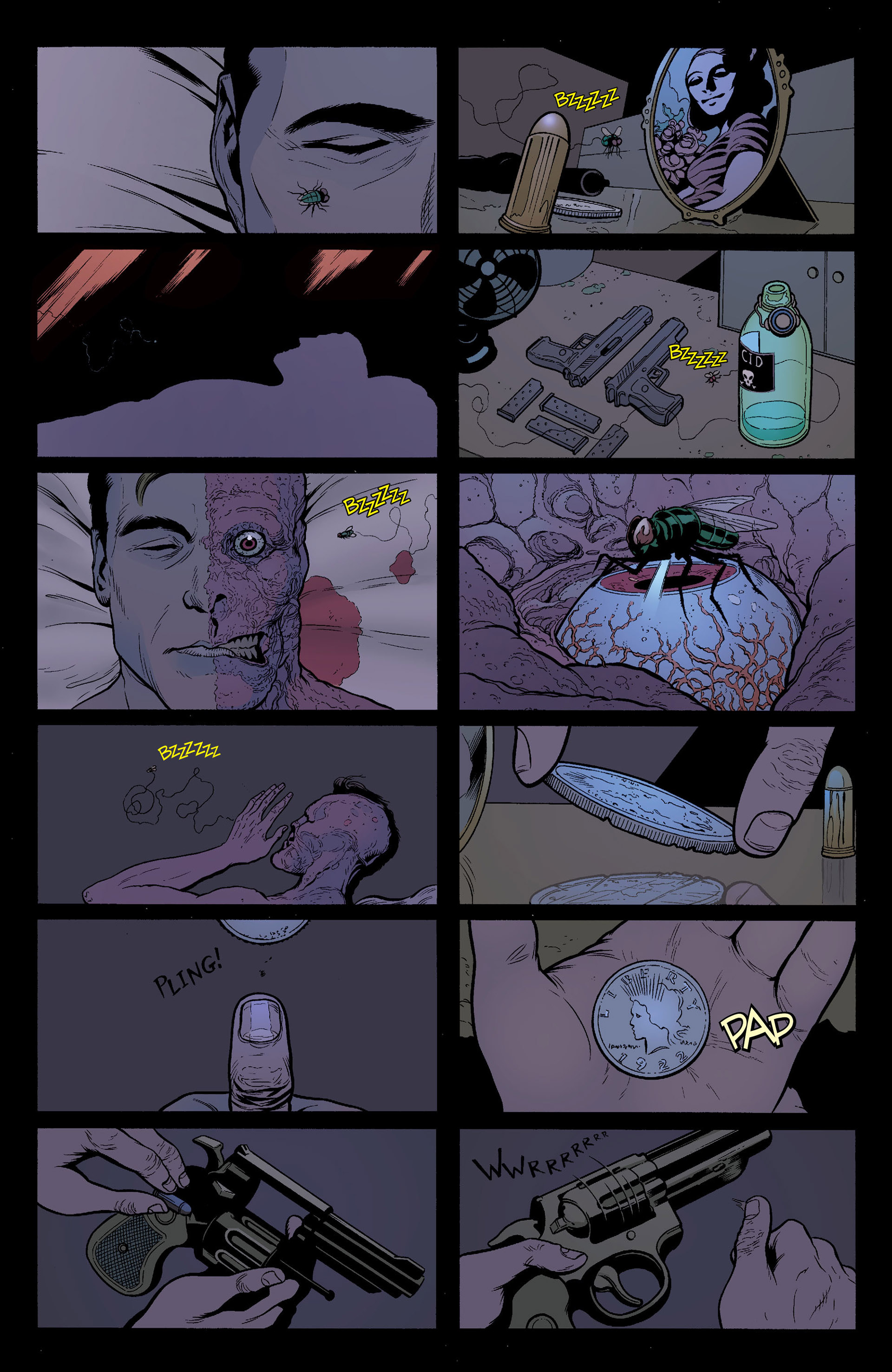 Read online Batman and Robin (2011) comic -  Issue #24 - Batman and Two-Face - 2