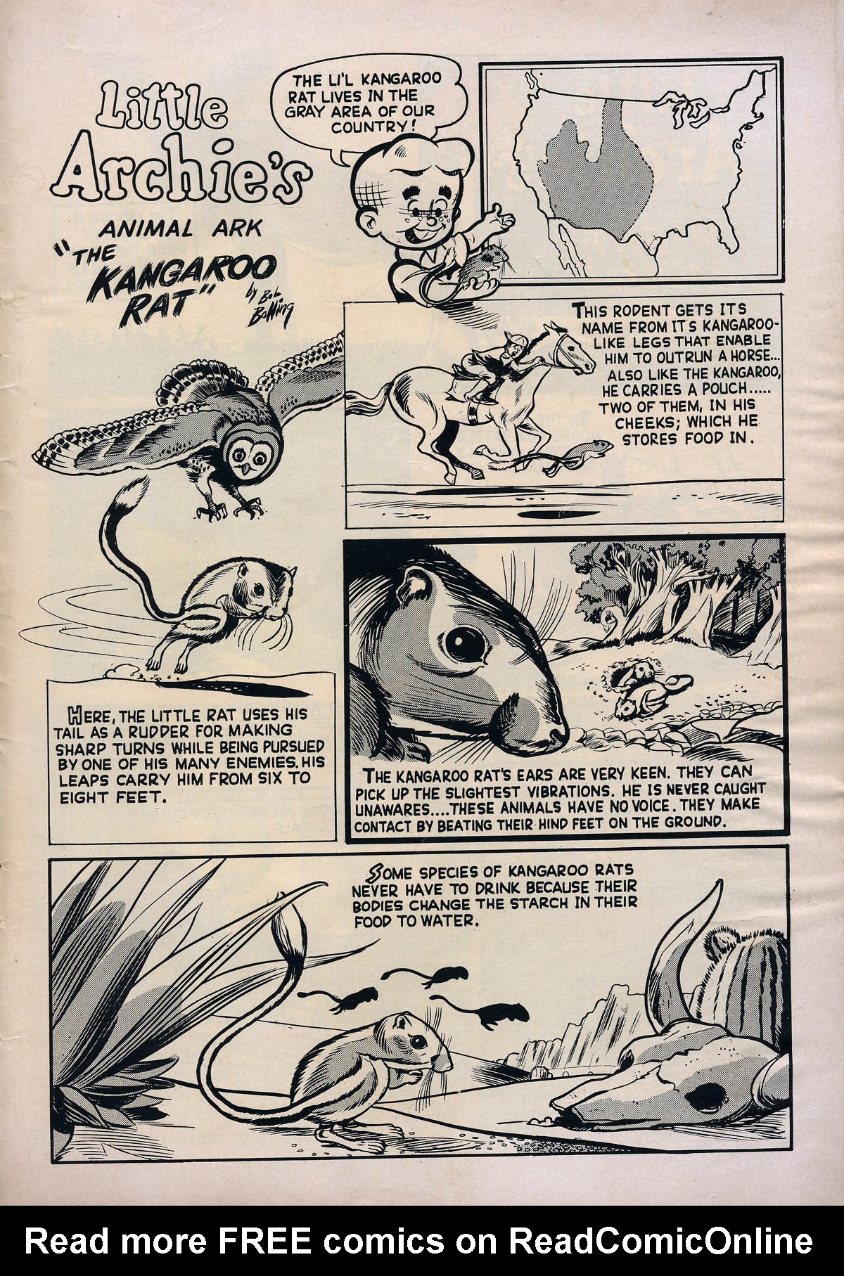 Read online Little Archie In Animal Land comic -  Issue #17 - 35