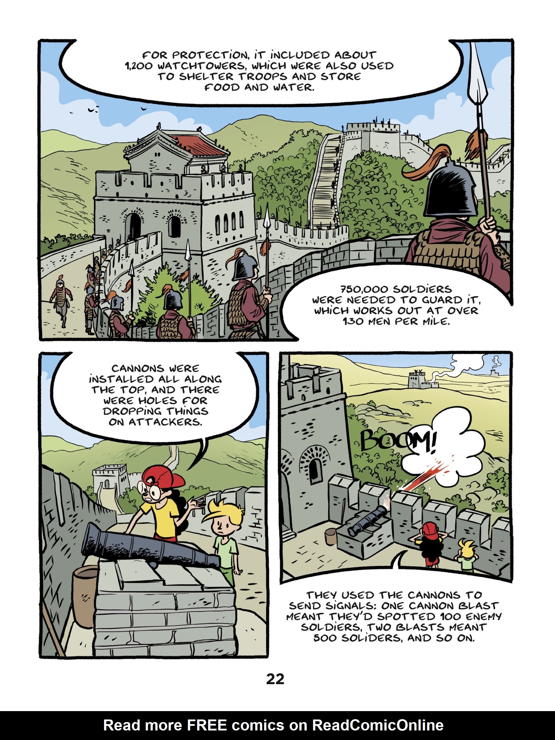 Read online On The History Trail With Ariane & Nino comic -  Issue #5 - 22