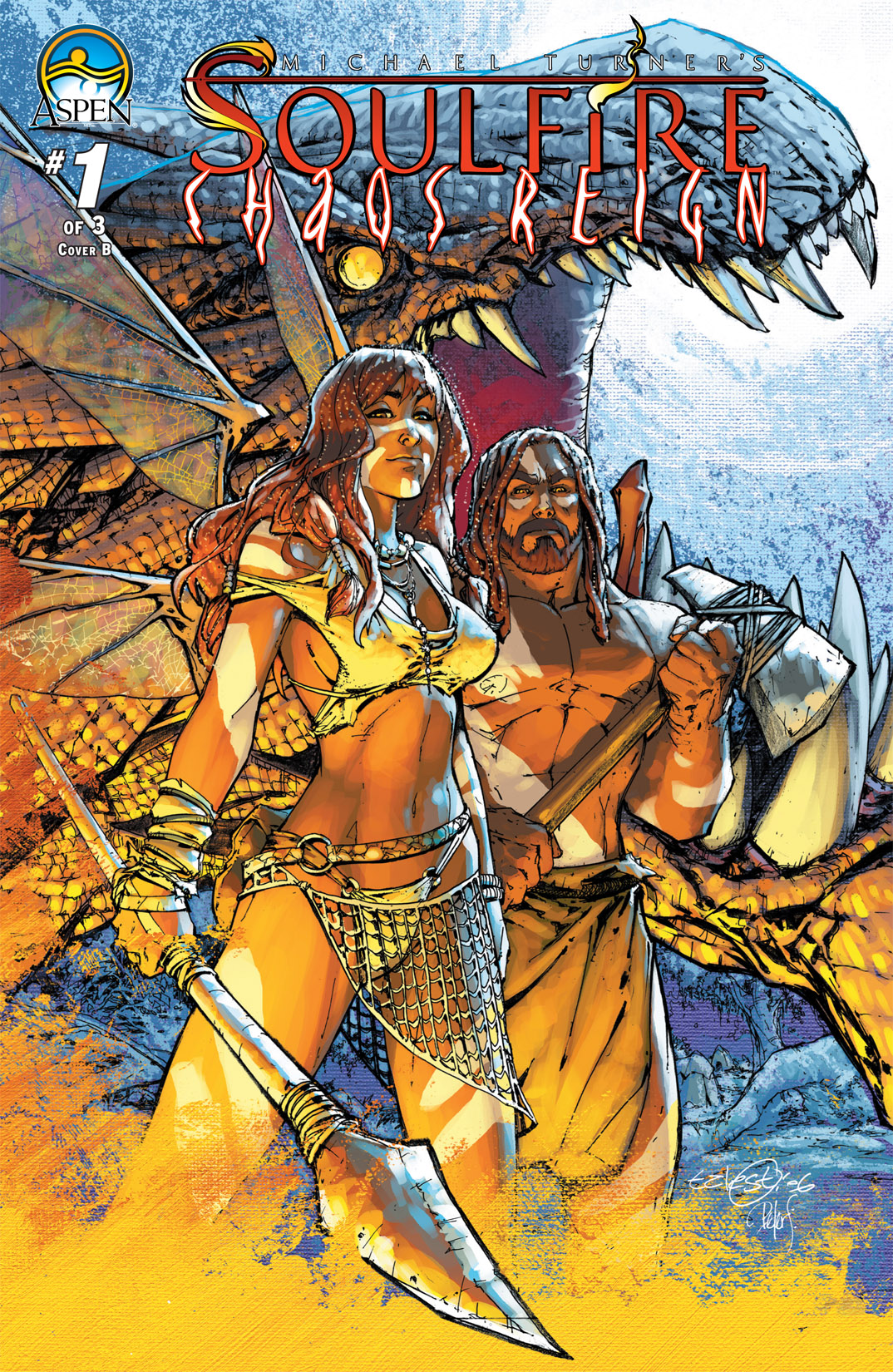 Read online Michael Turner's Soulfire: Chaos Reign comic -  Issue #1 - 2