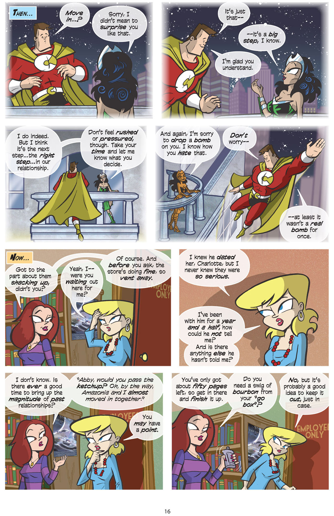 Read online Love and Capes comic -  Issue #6 - 18