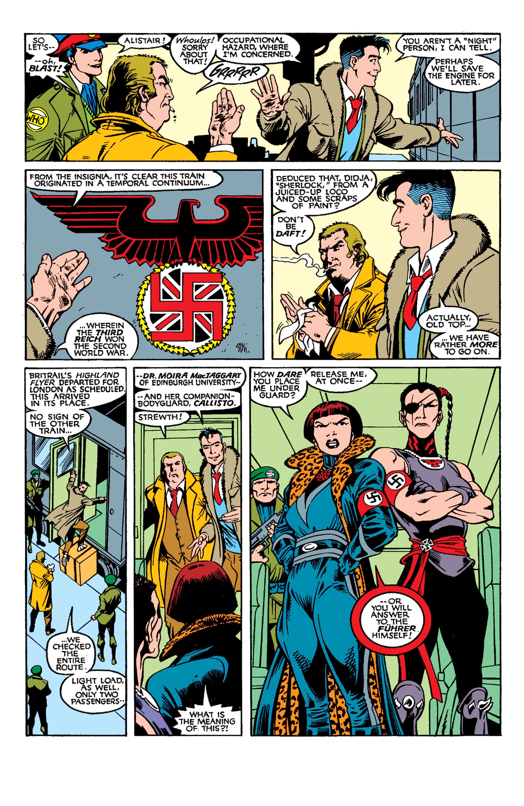 Read online Excalibur (1988) comic -  Issue #6 - 8