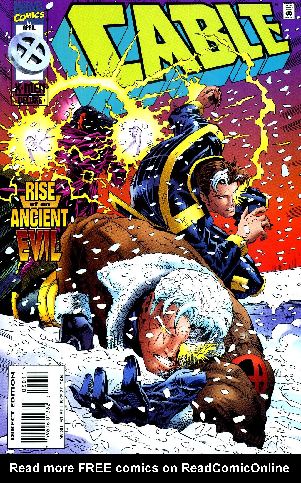 Read online Cable (1993) comic -  Issue #30 - 1