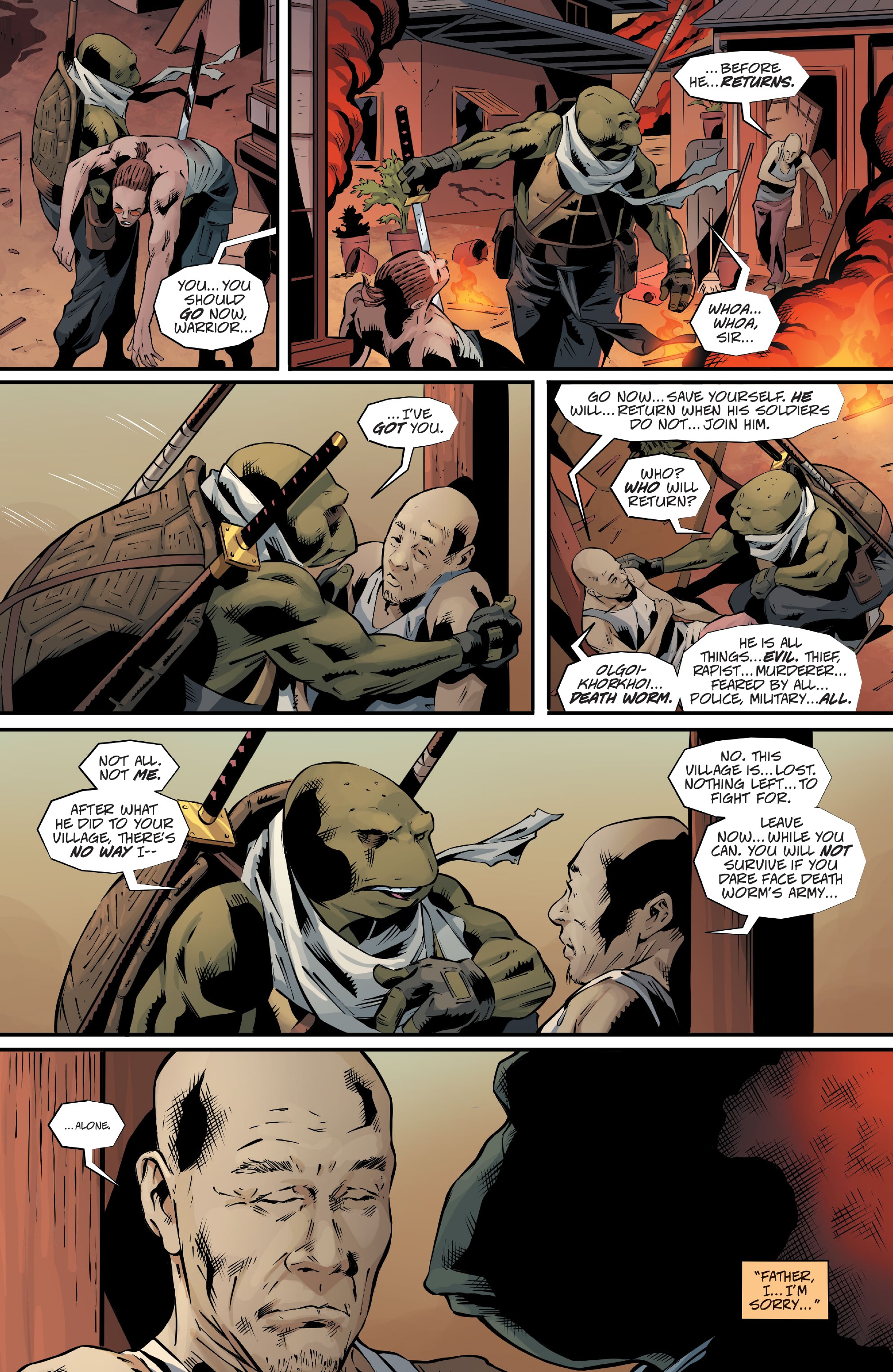 Read online Teenage Mutant Ninja Turtles: The Last Ronin - The Lost Years comic -  Issue #1 - 27