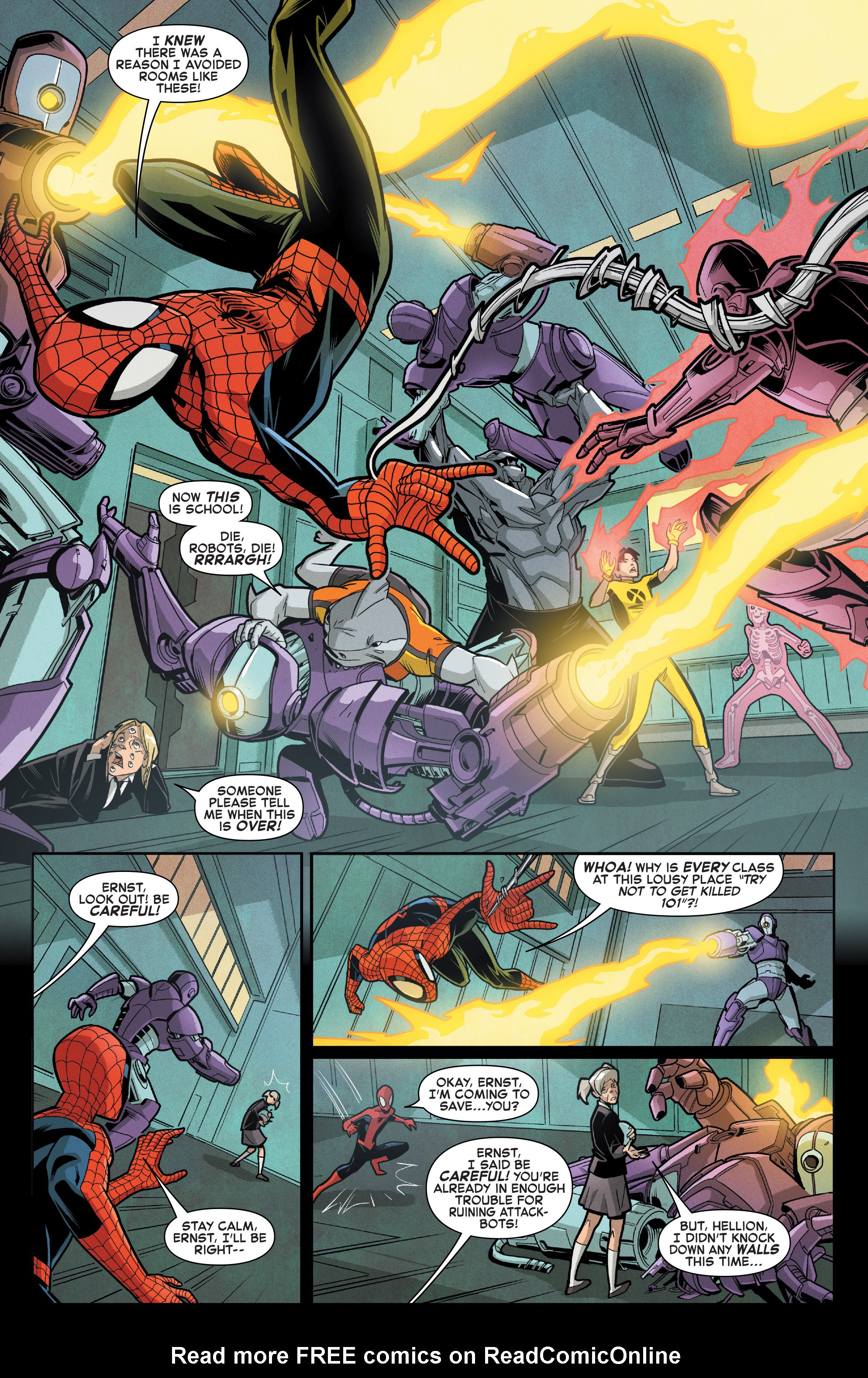 Read online Spider-Man & the X-Men comic -  Issue #1 - 11