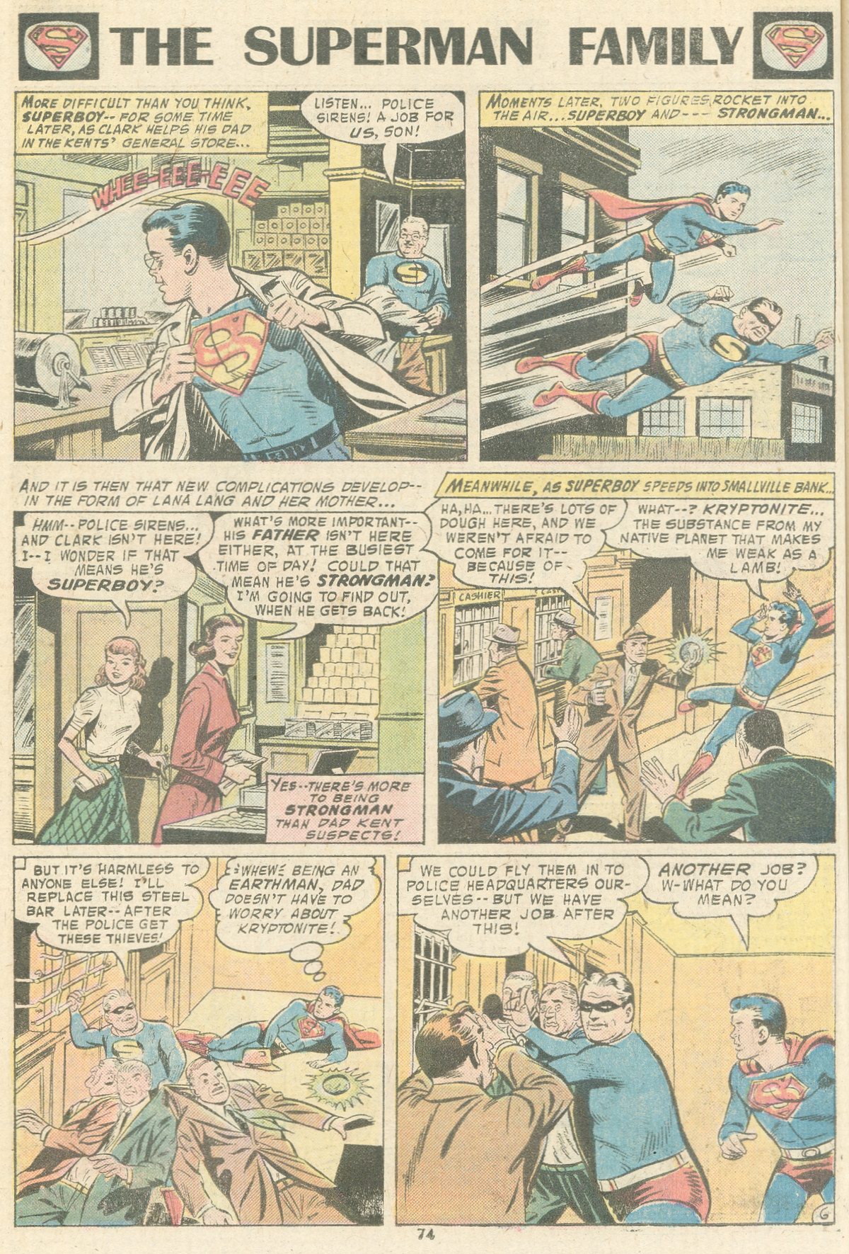 Read online The Superman Family comic -  Issue #169 - 74
