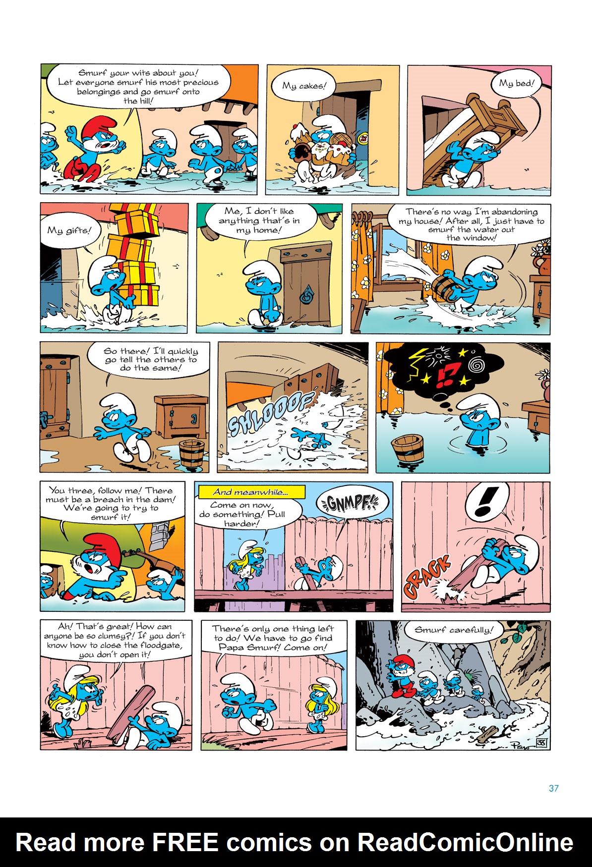 Read online The Smurfs comic -  Issue #4 - 37