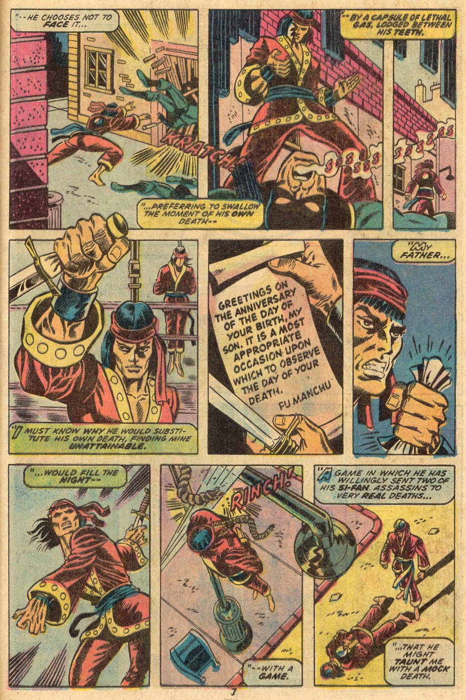 Read online Giant-Size Master of Kung Fu comic -  Issue #1 - 6