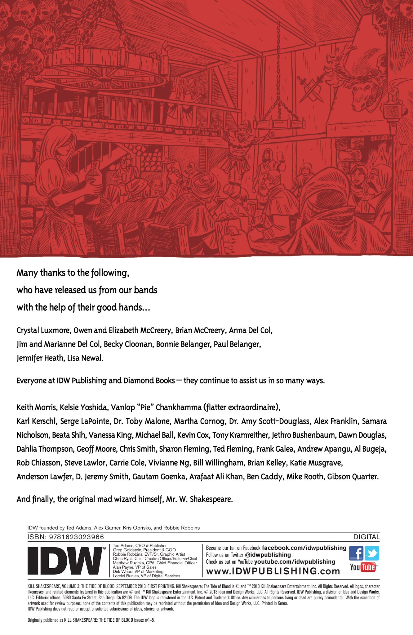 Read online Kill Shakespeare: The Tide of Blood comic -  Issue # TPB - 3