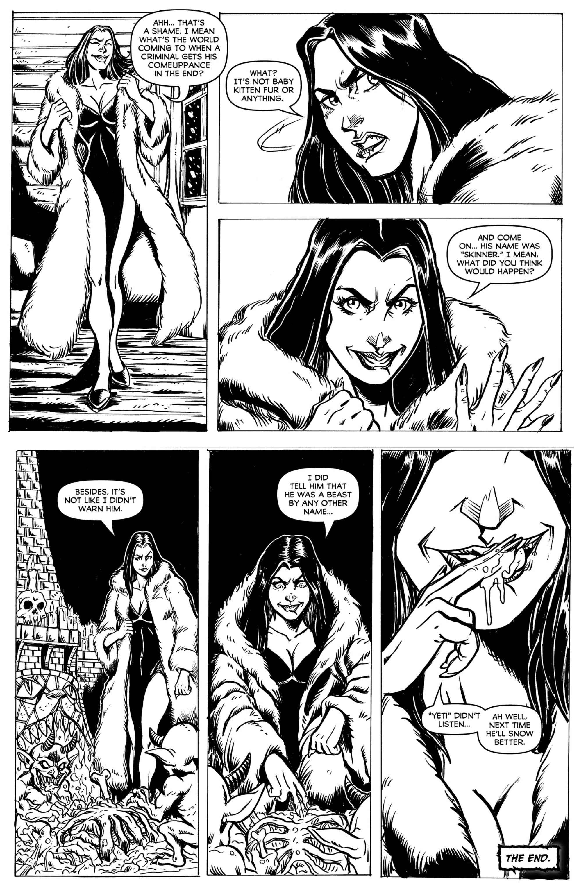 Read online Beware the Witch's Shadow Winter Special comic -  Issue # Full - 32
