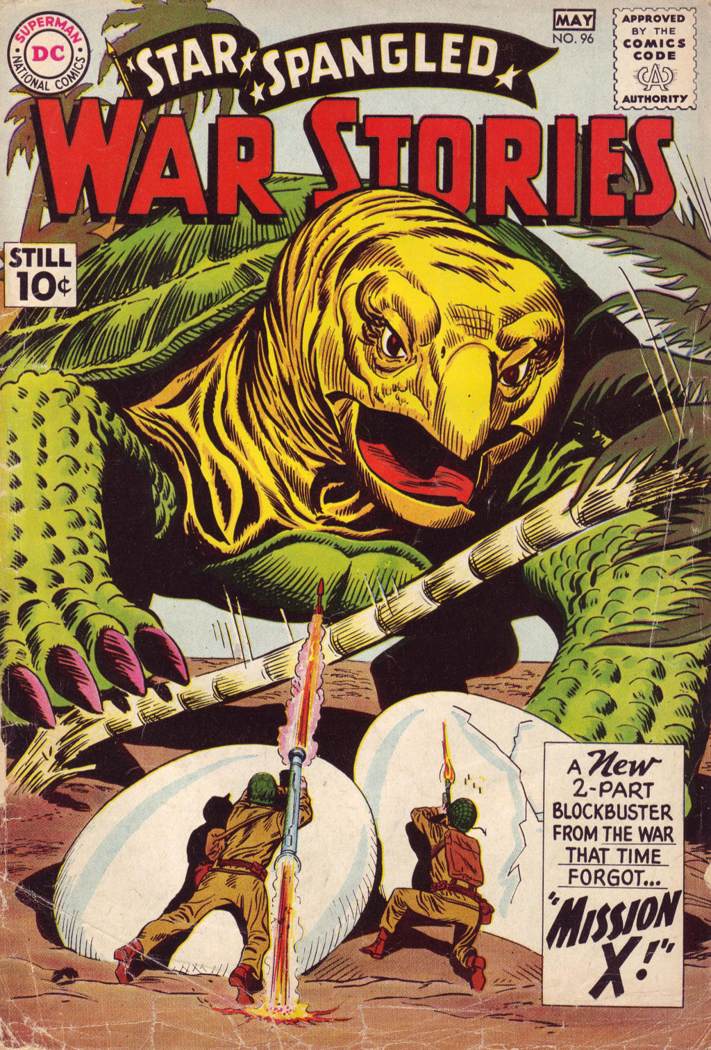 Read online Star Spangled War Stories (1952) comic -  Issue #96 - 1