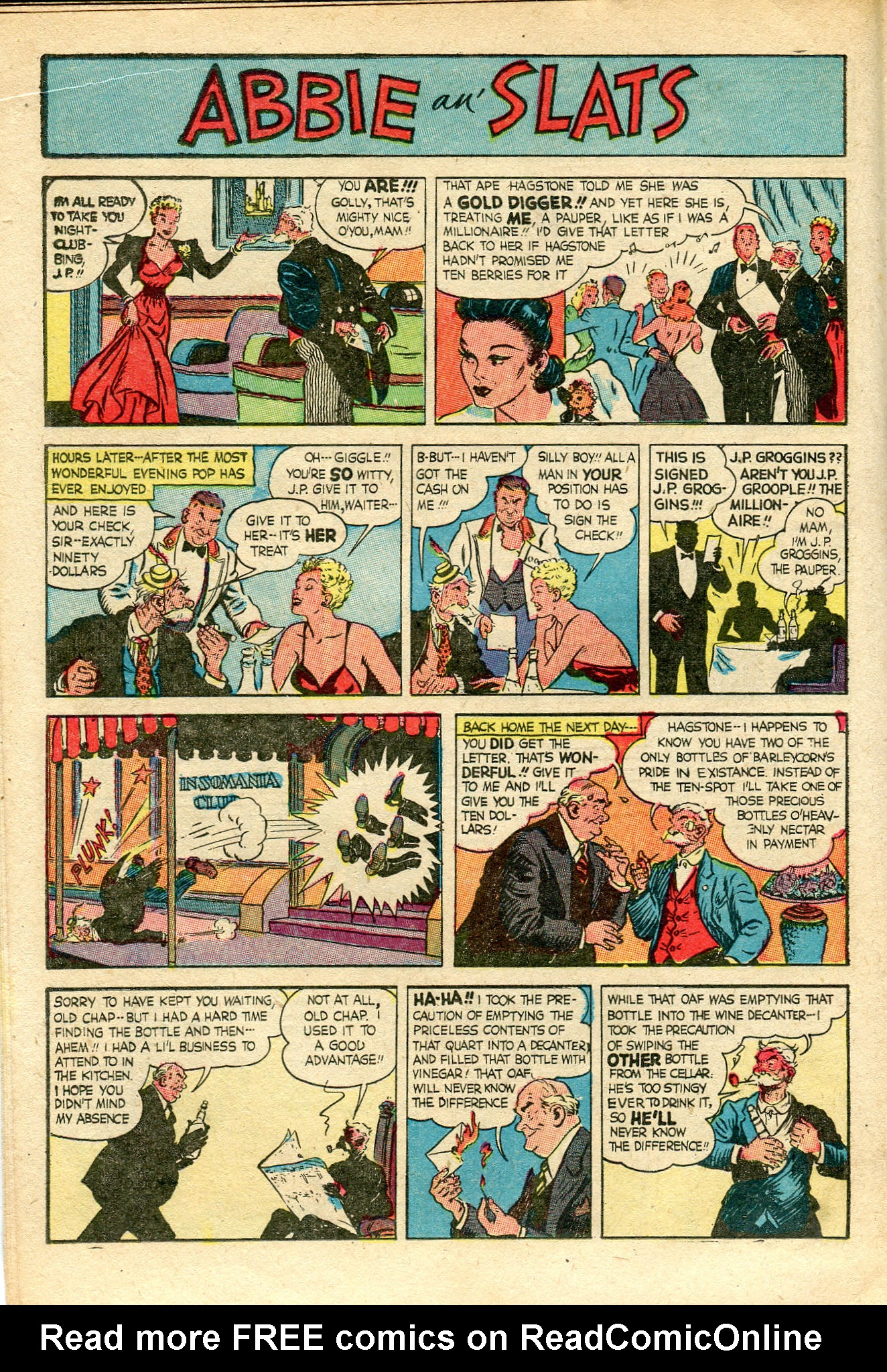 Read online Fritzi Ritz (1948) comic -  Issue #7 - 18