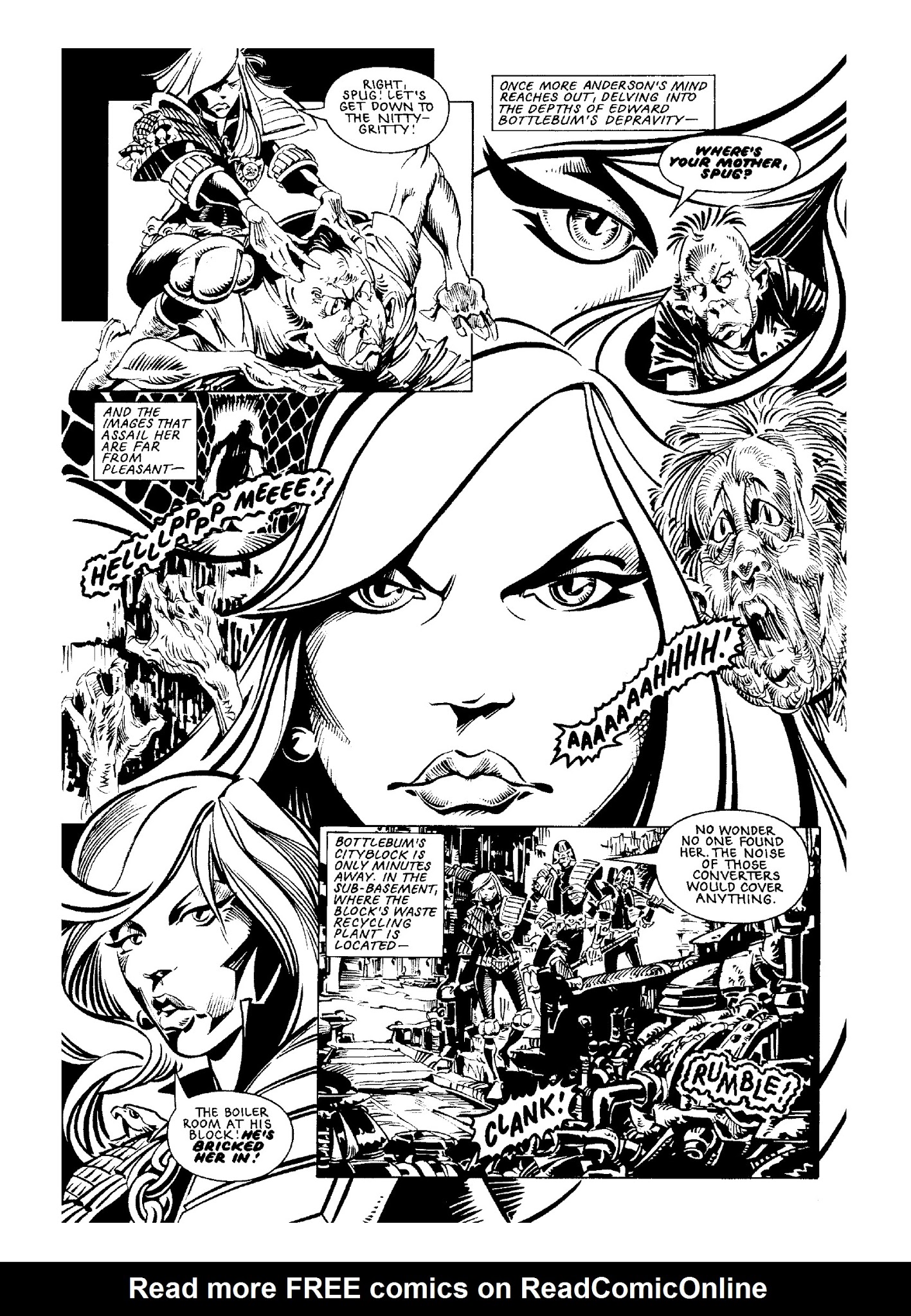 Read online Judge Anderson: The Psi Files comic -  Issue # TPB 2 - 280