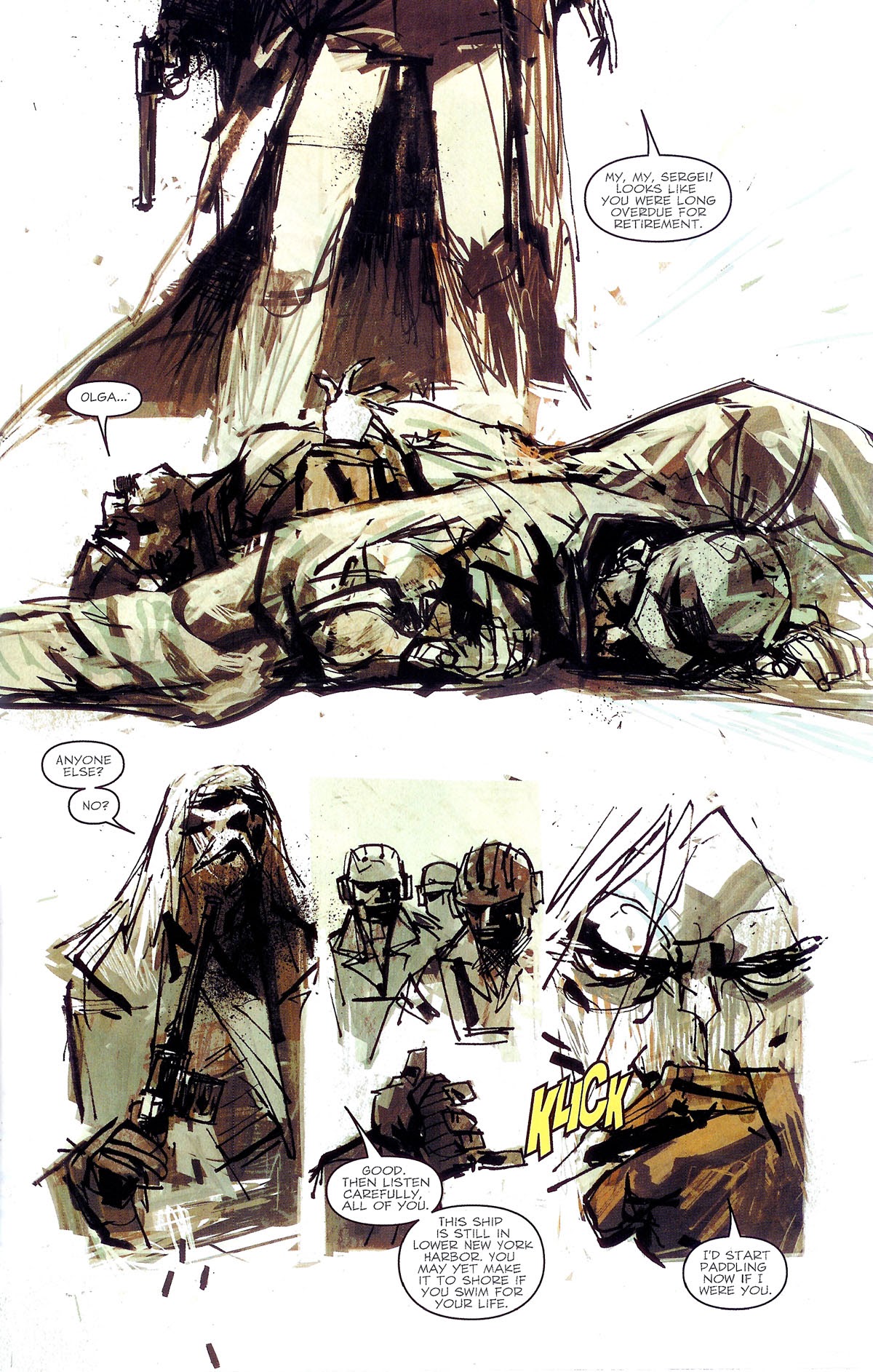 Read online Metal Gear Solid: Sons of Liberty comic -  Issue #6 - 16