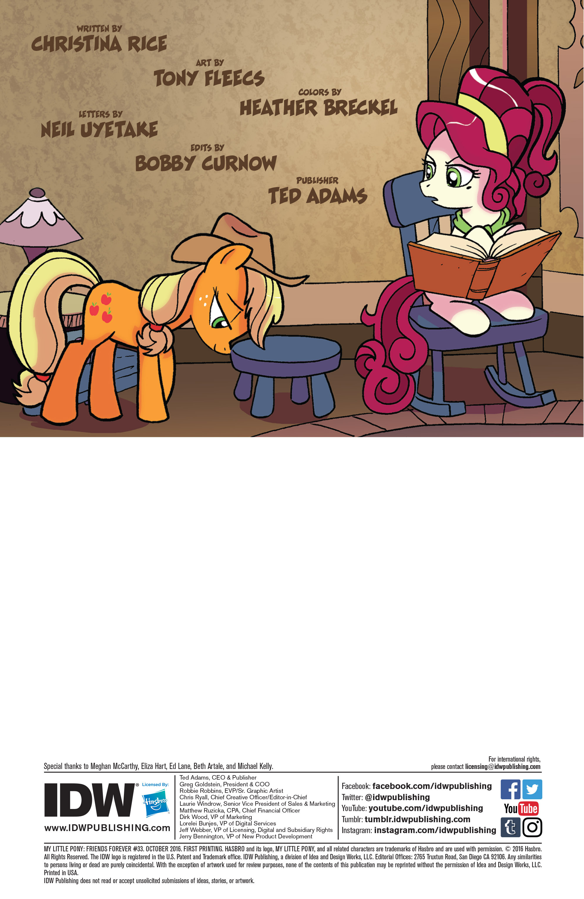 Read online My Little Pony: Friends Forever comic -  Issue #33 - 2