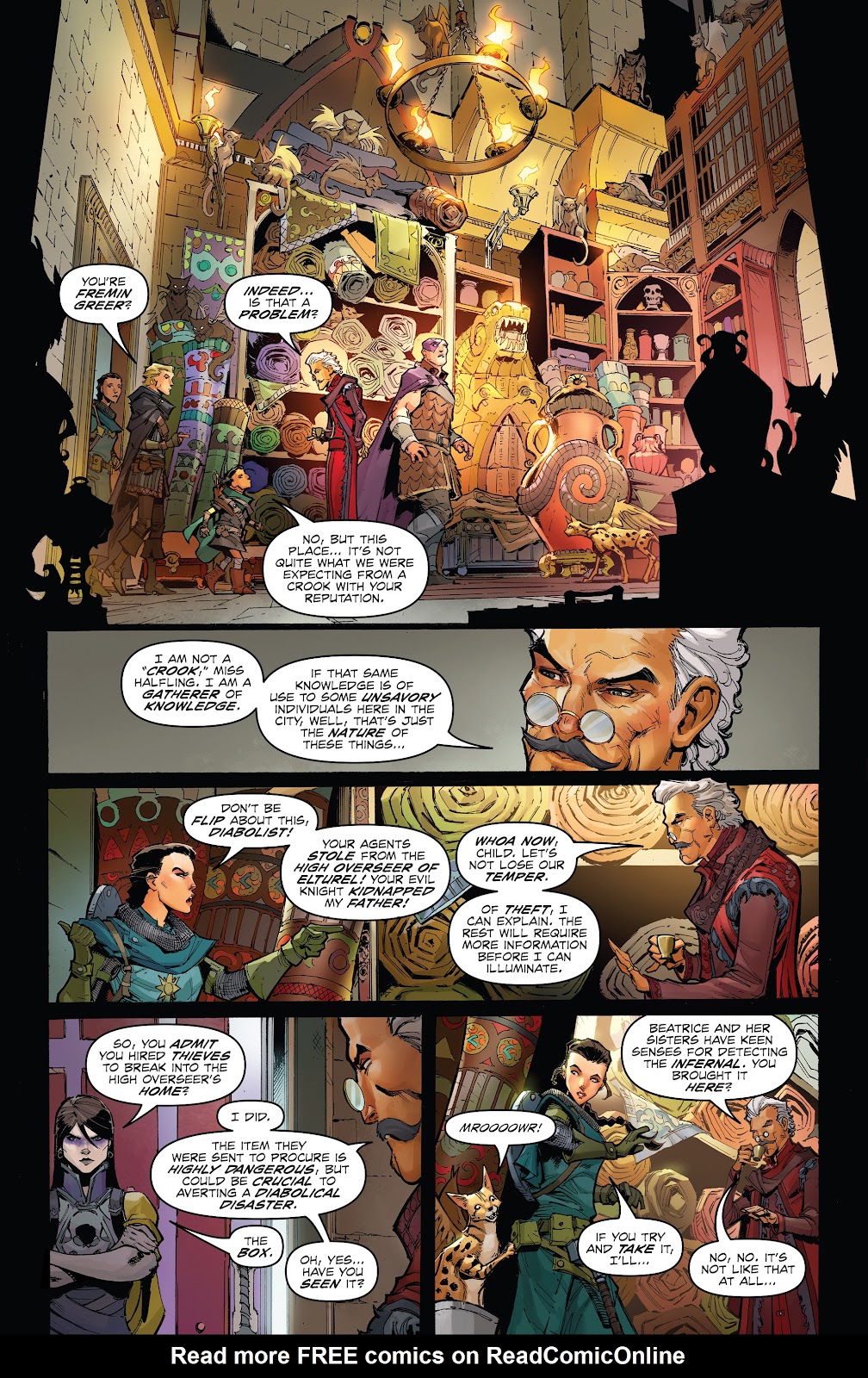 Dungeons & Dragons: Infernal Tides issue 1 - Page 14