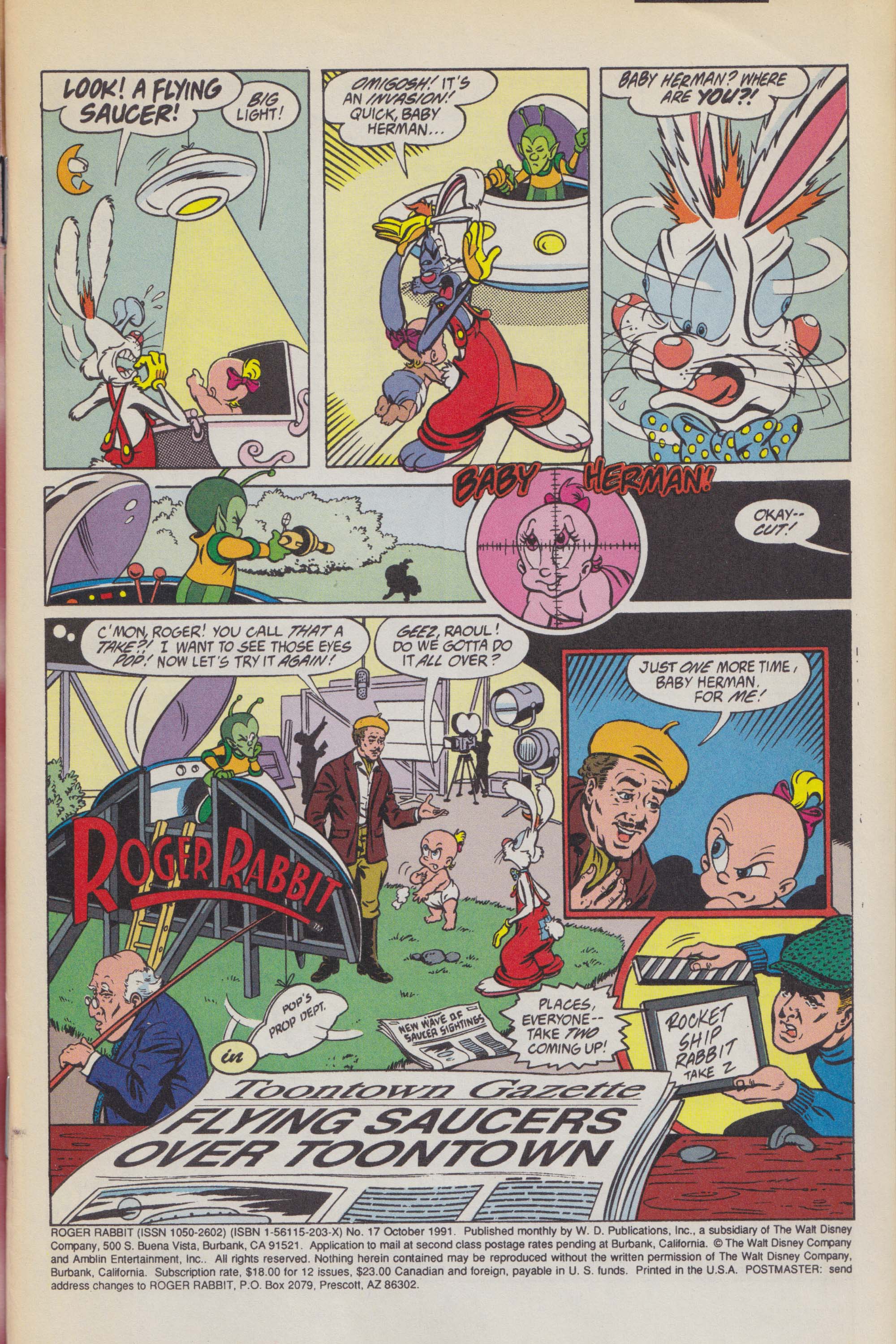 Read online Roger Rabbit comic -  Issue #17 - 3
