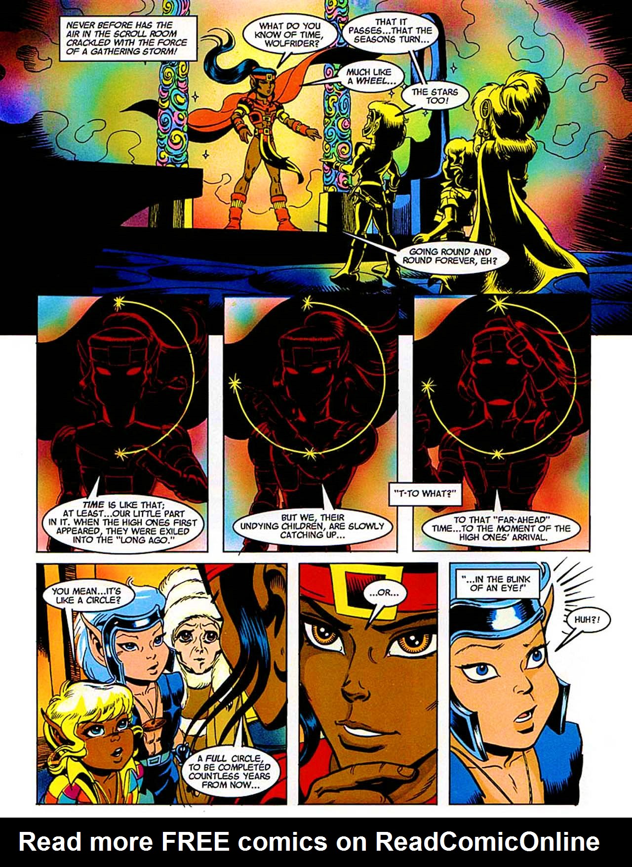 Read online ElfQuest: Kings of the Broken Wheel comic -  Issue #6 - 12