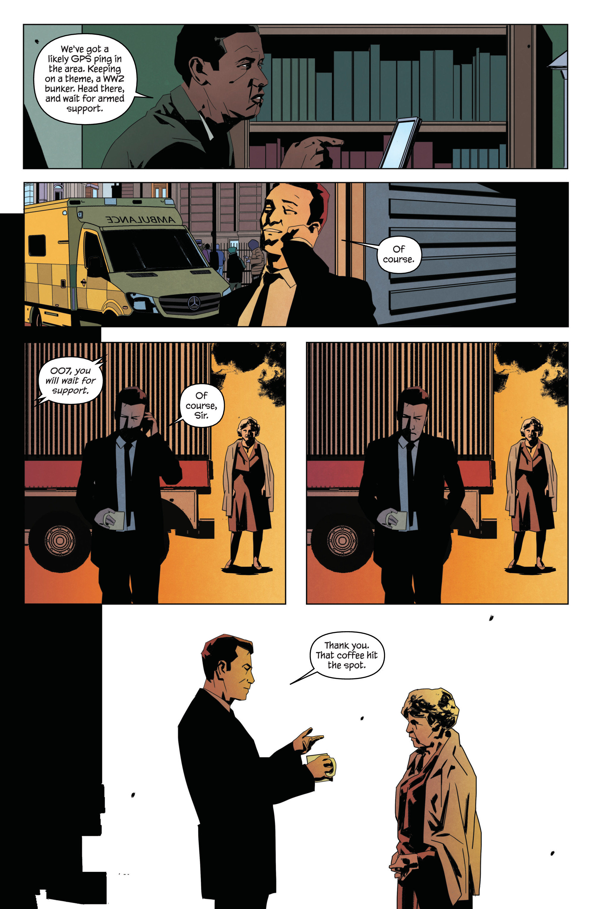 Read online James Bond: Service comic -  Issue # Full - 18