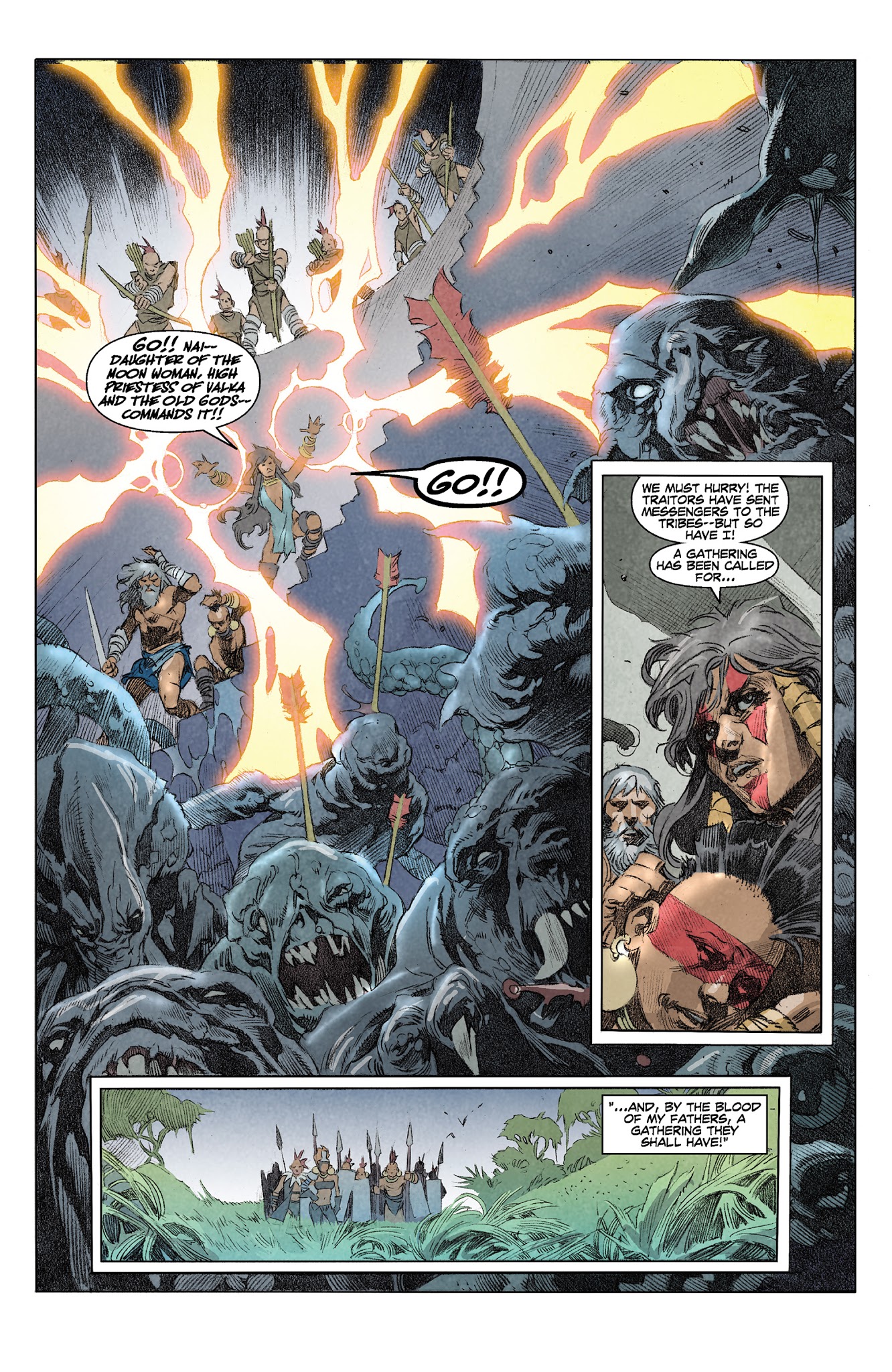 Read online King Conan: Wolves Beyond the Border comic -  Issue #4 - 17