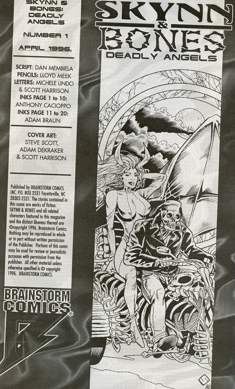 Read online Skynn & Bones: Deadly Angels comic -  Issue # Full - 2