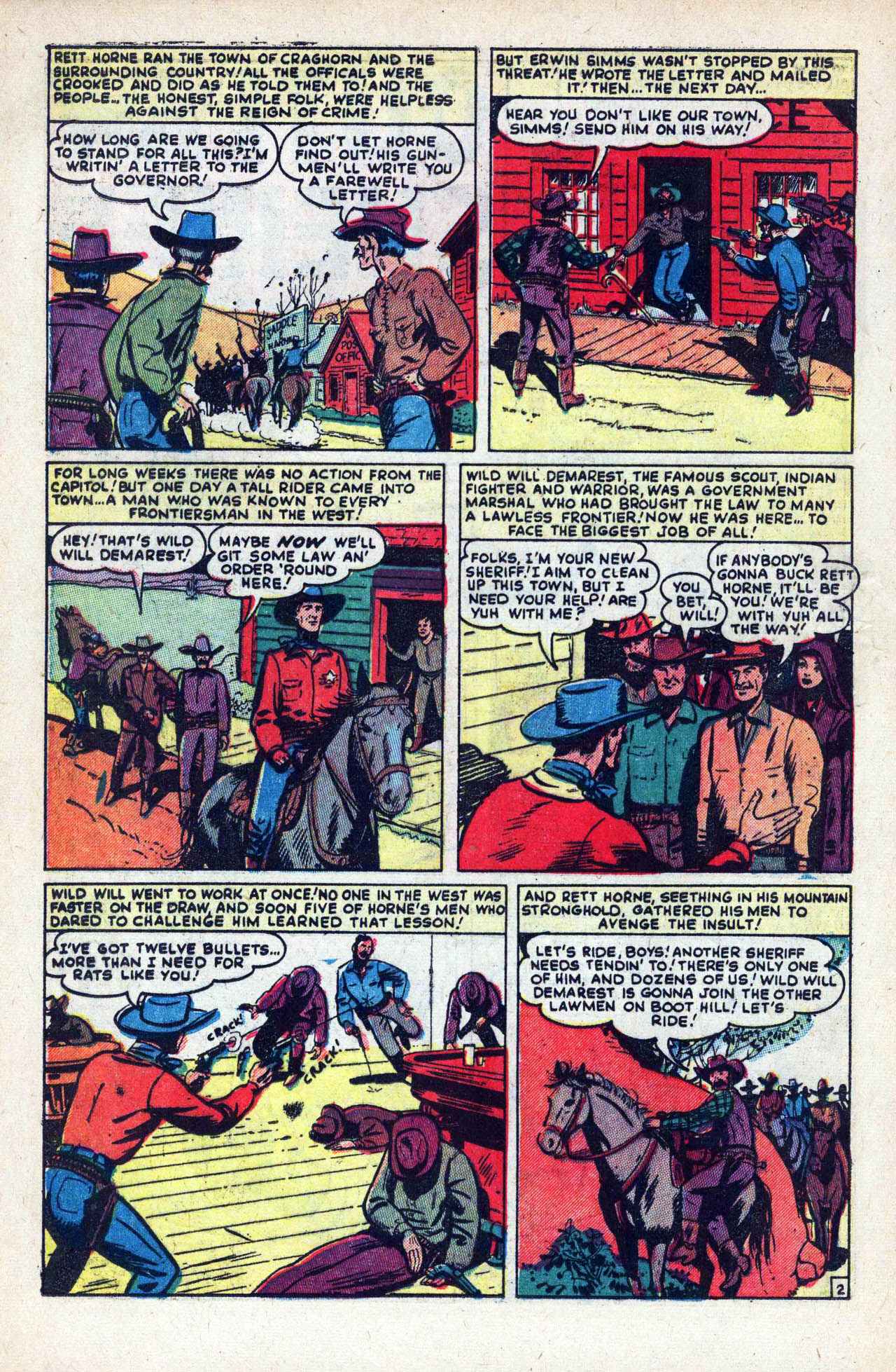 Read online Western Outlaws and Sheriffs comic -  Issue #68 - 22