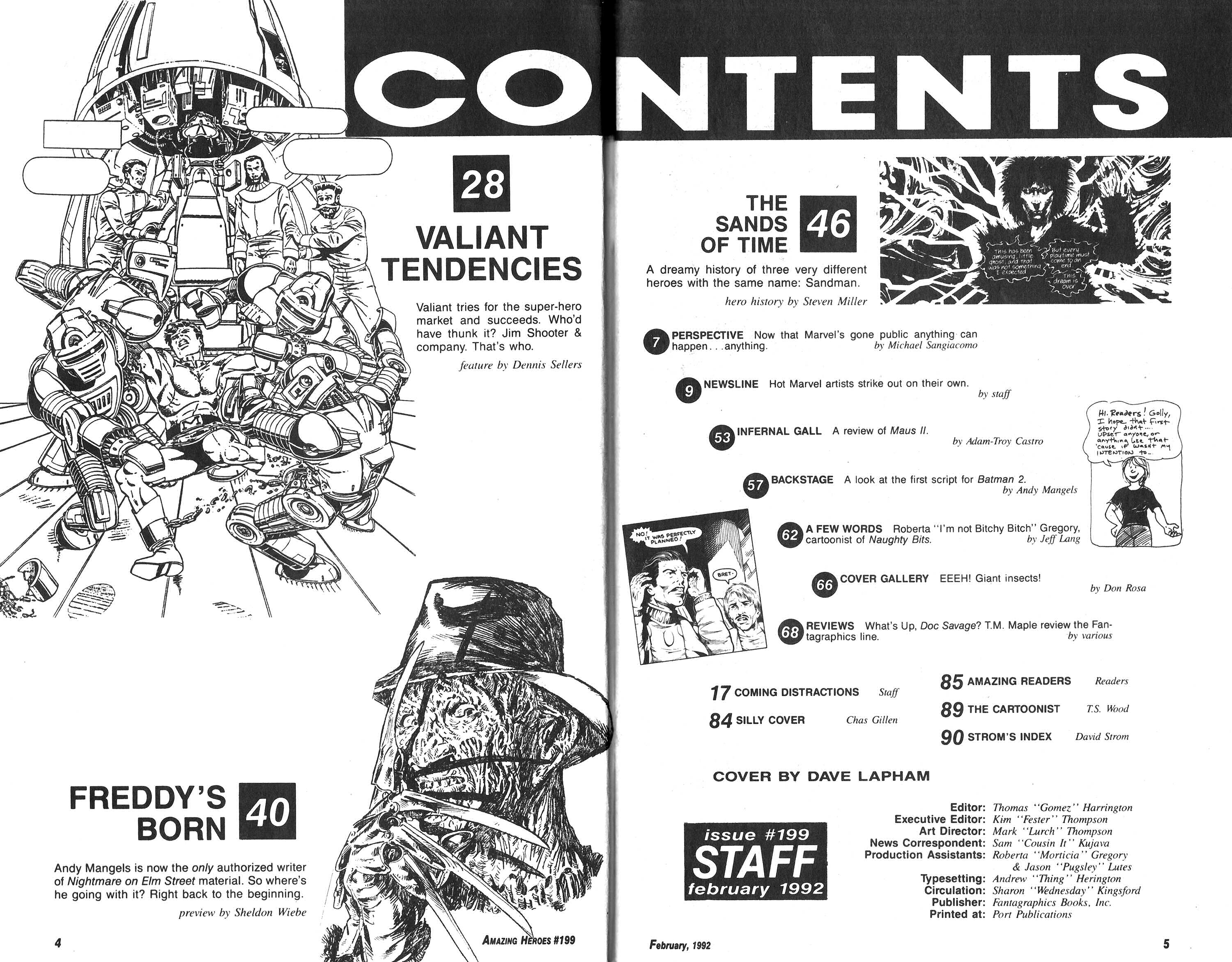 Read online Amazing Heroes comic -  Issue #199 - 3