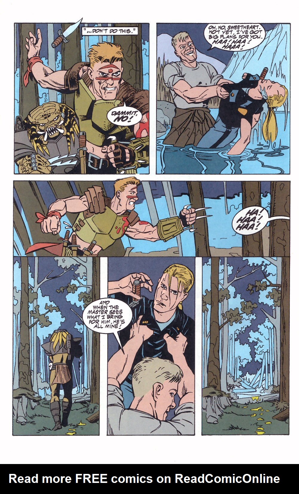 Read online Predator: Kindred comic -  Issue #4 - 20
