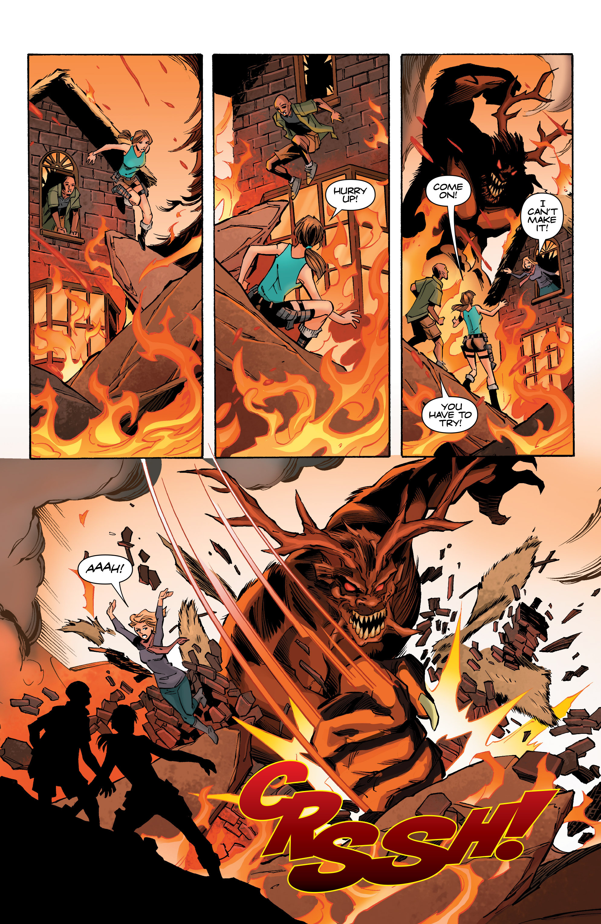 Read online Lara Croft and the Frozen Omen comic -  Issue #5 - 14