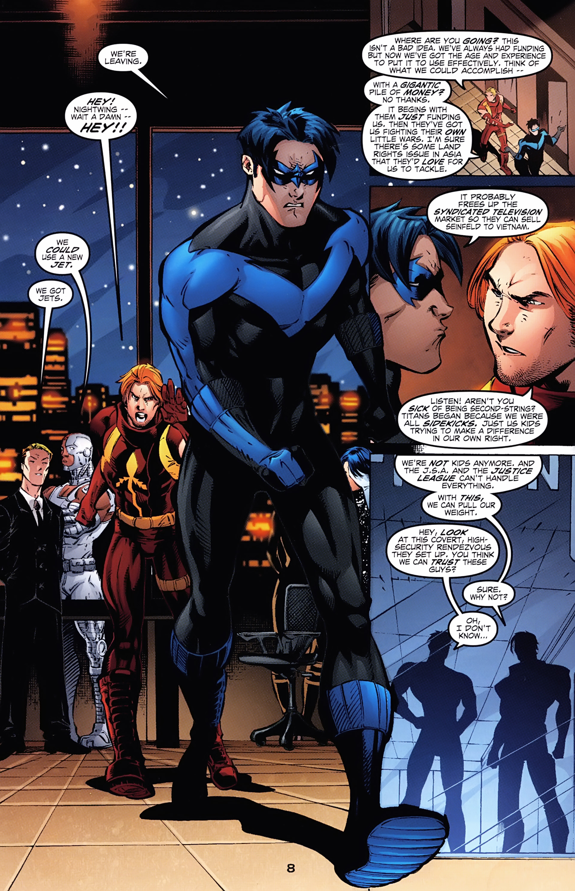 Read online Titans/Young Justice: Graduation Day comic -  Issue #1 - 9